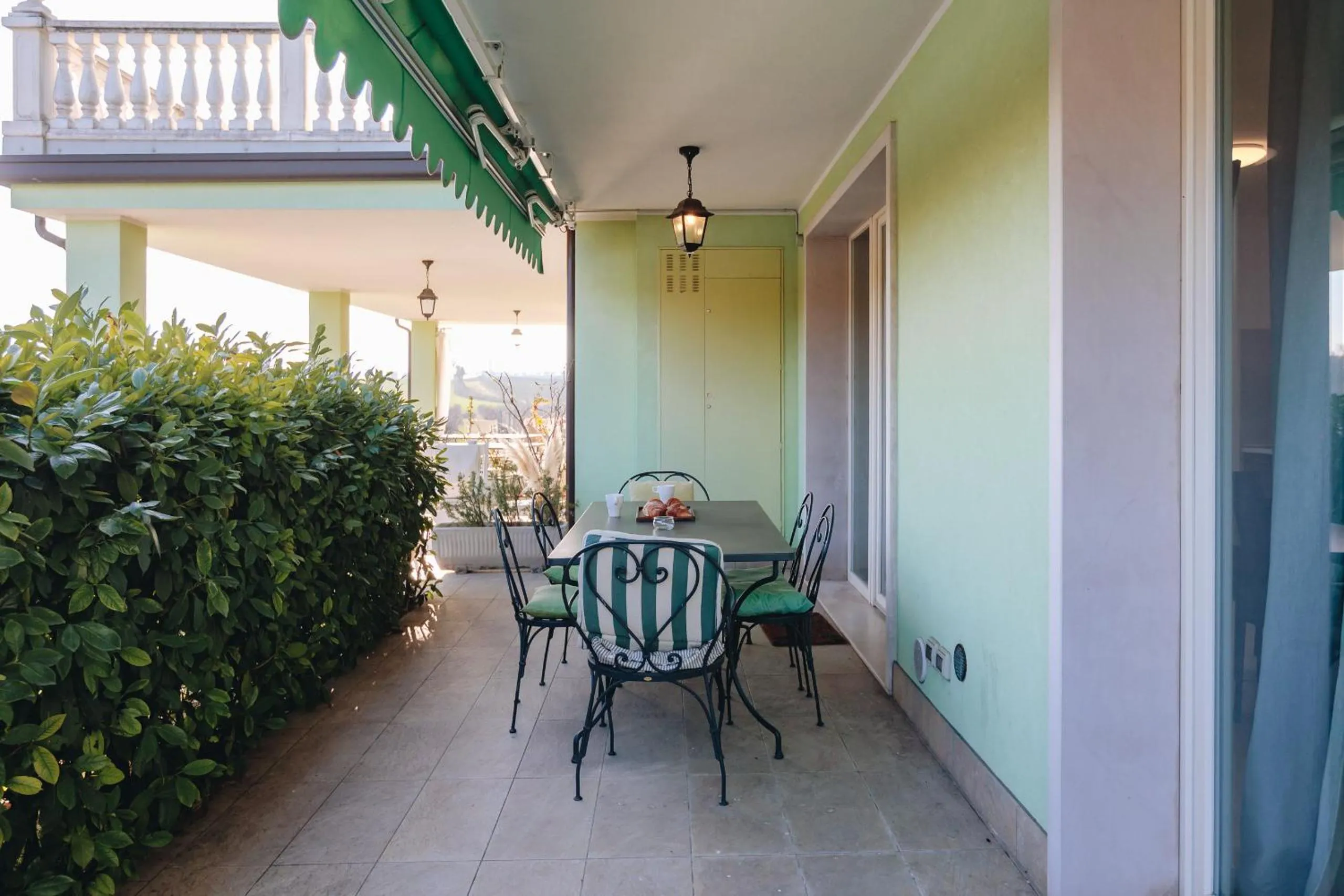 Balcony/Terrace in Residenza Pastrengo