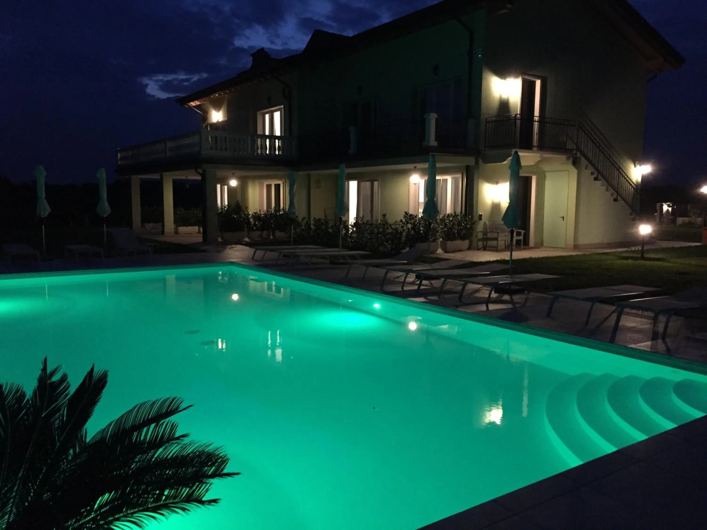 Pool view in Residenza Pastrengo