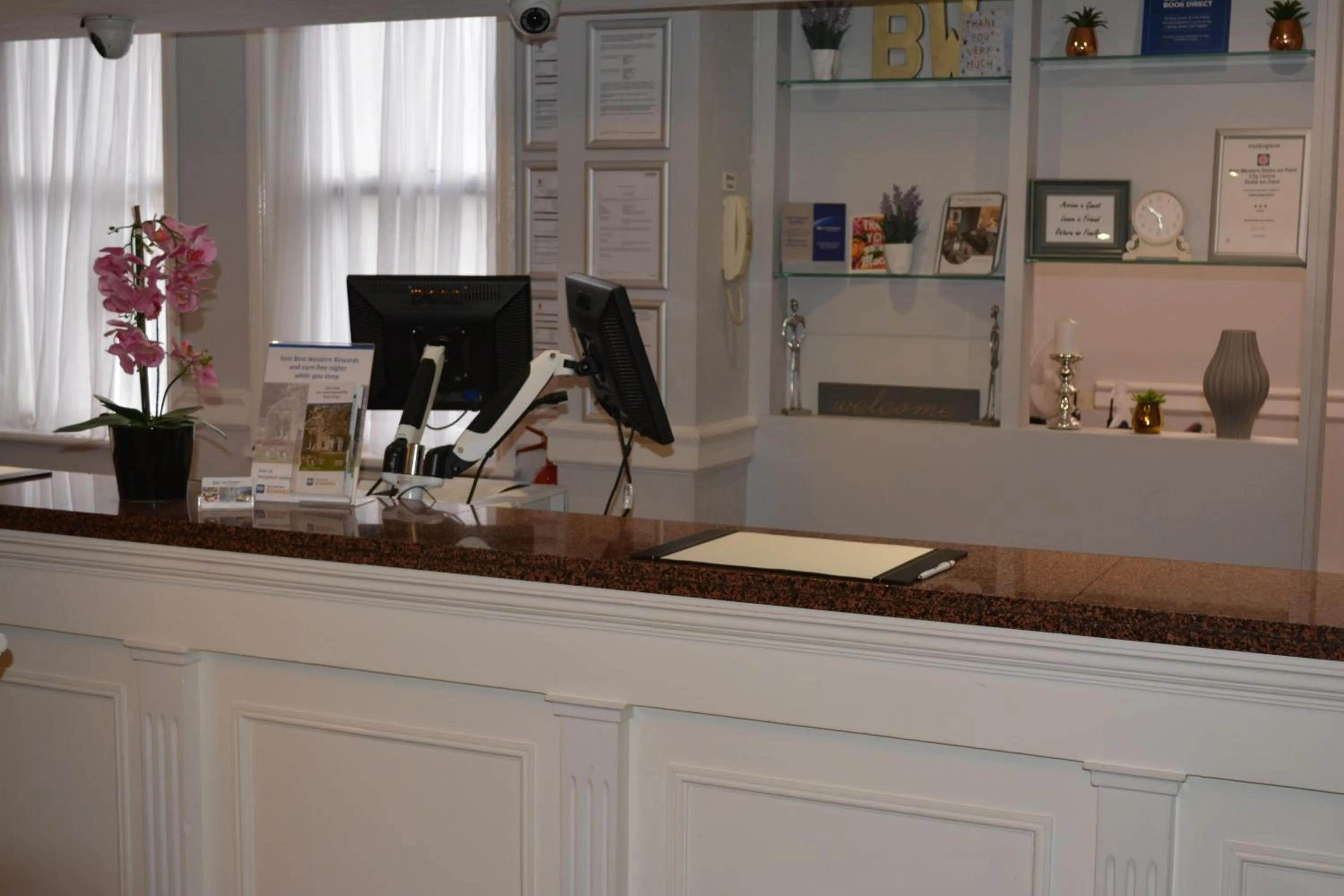 Lobby or reception, Lobby/Reception in Best Western Stoke on Trent City Centre Hotel