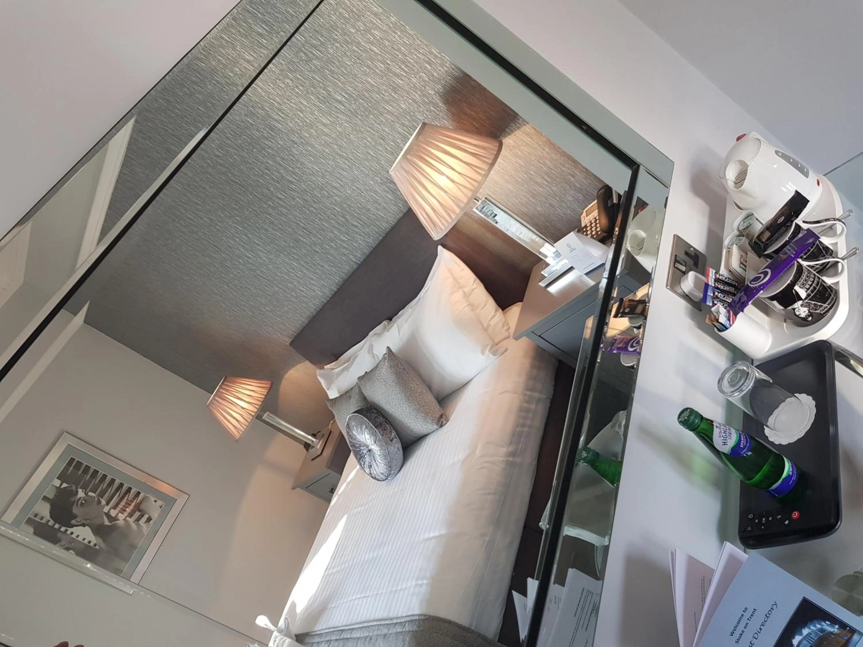 Bed in Best Western Stoke on Trent City Centre Hotel