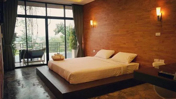 Bed in Pagoda Sight Residence