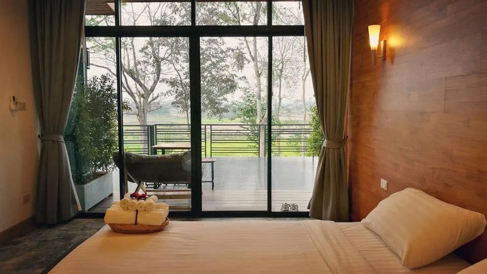 Bed in Pagoda Sight Residence