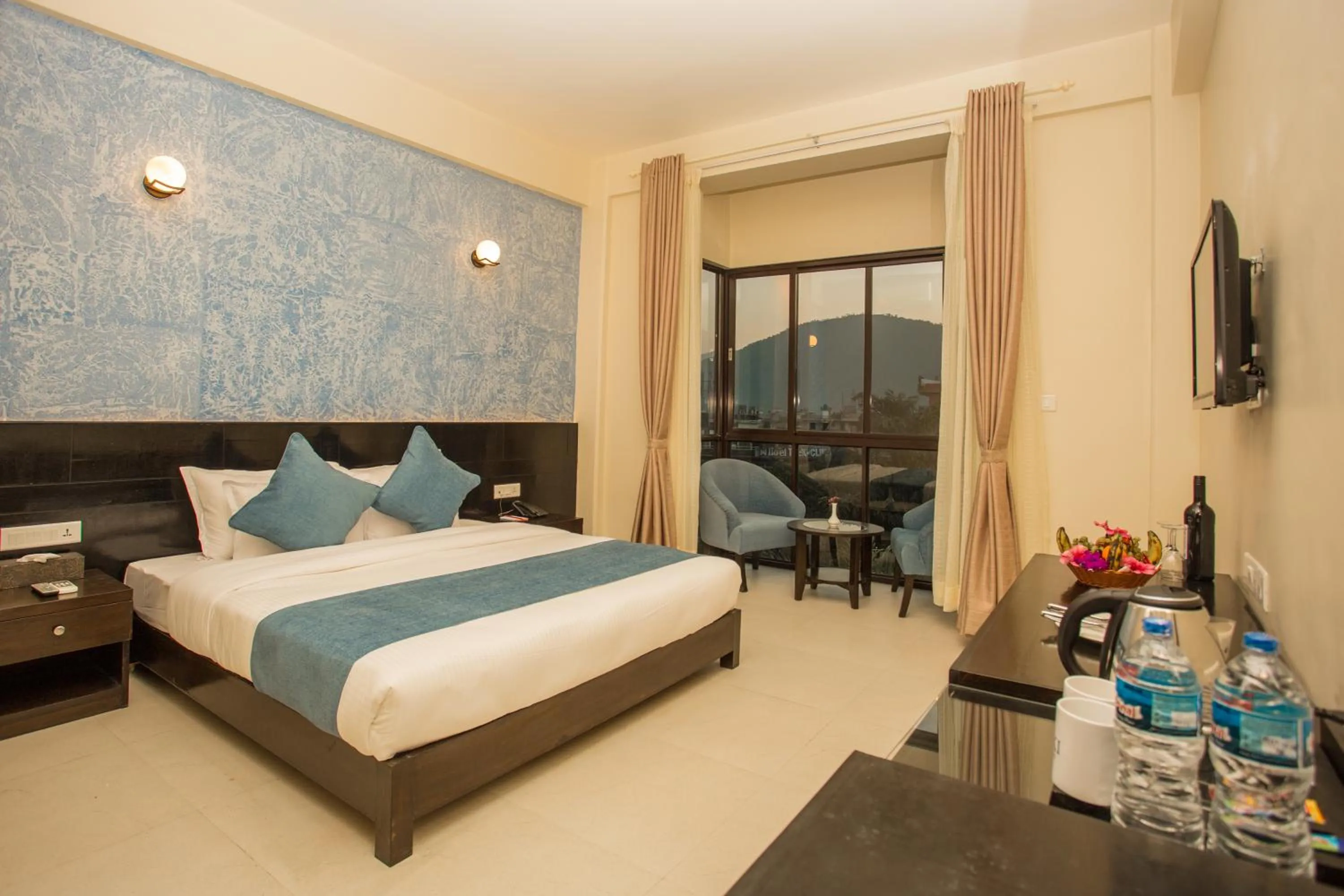 Photo of the whole room in Tuki Resort Pokhara
