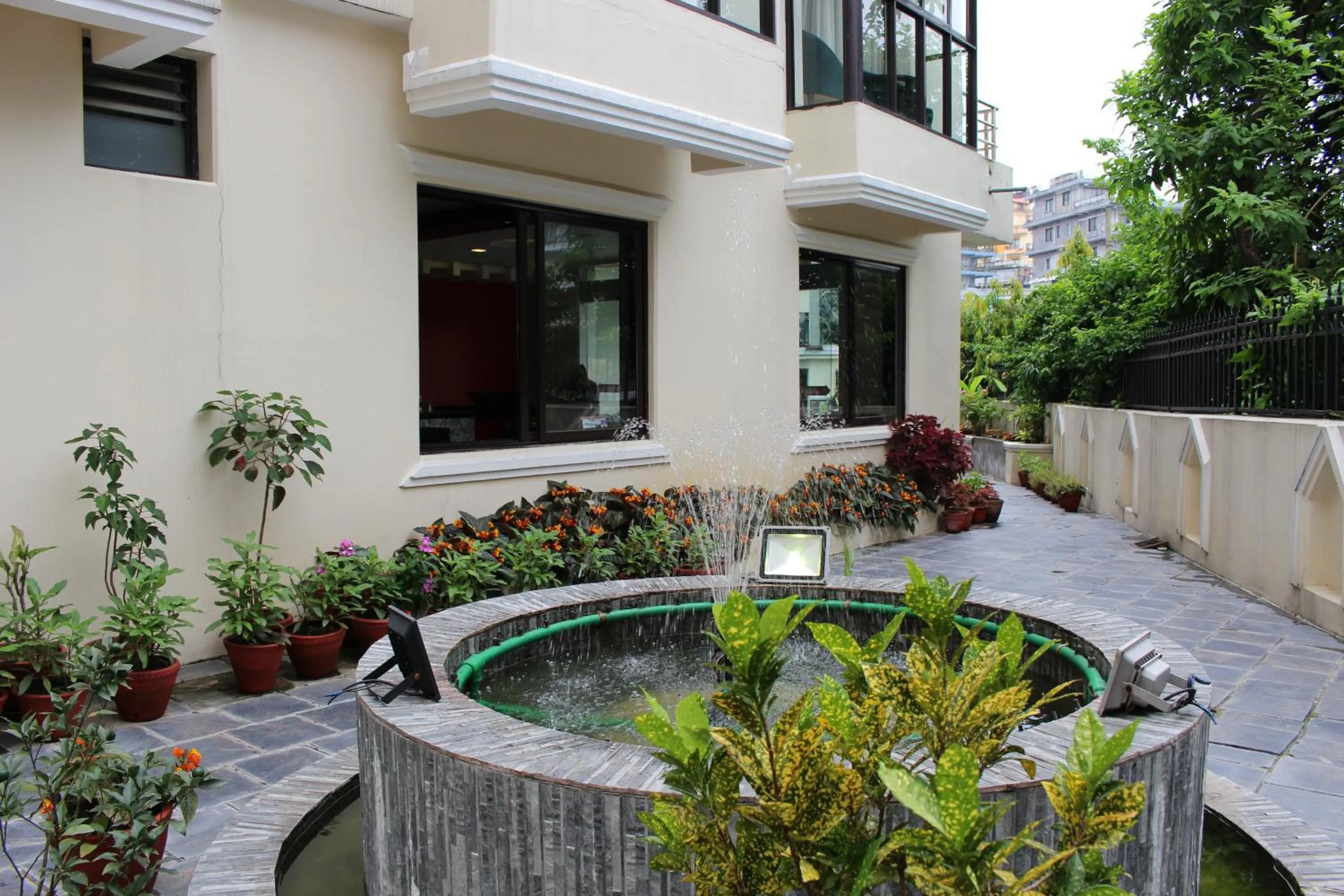 Garden in Tuki Resort Pokhara