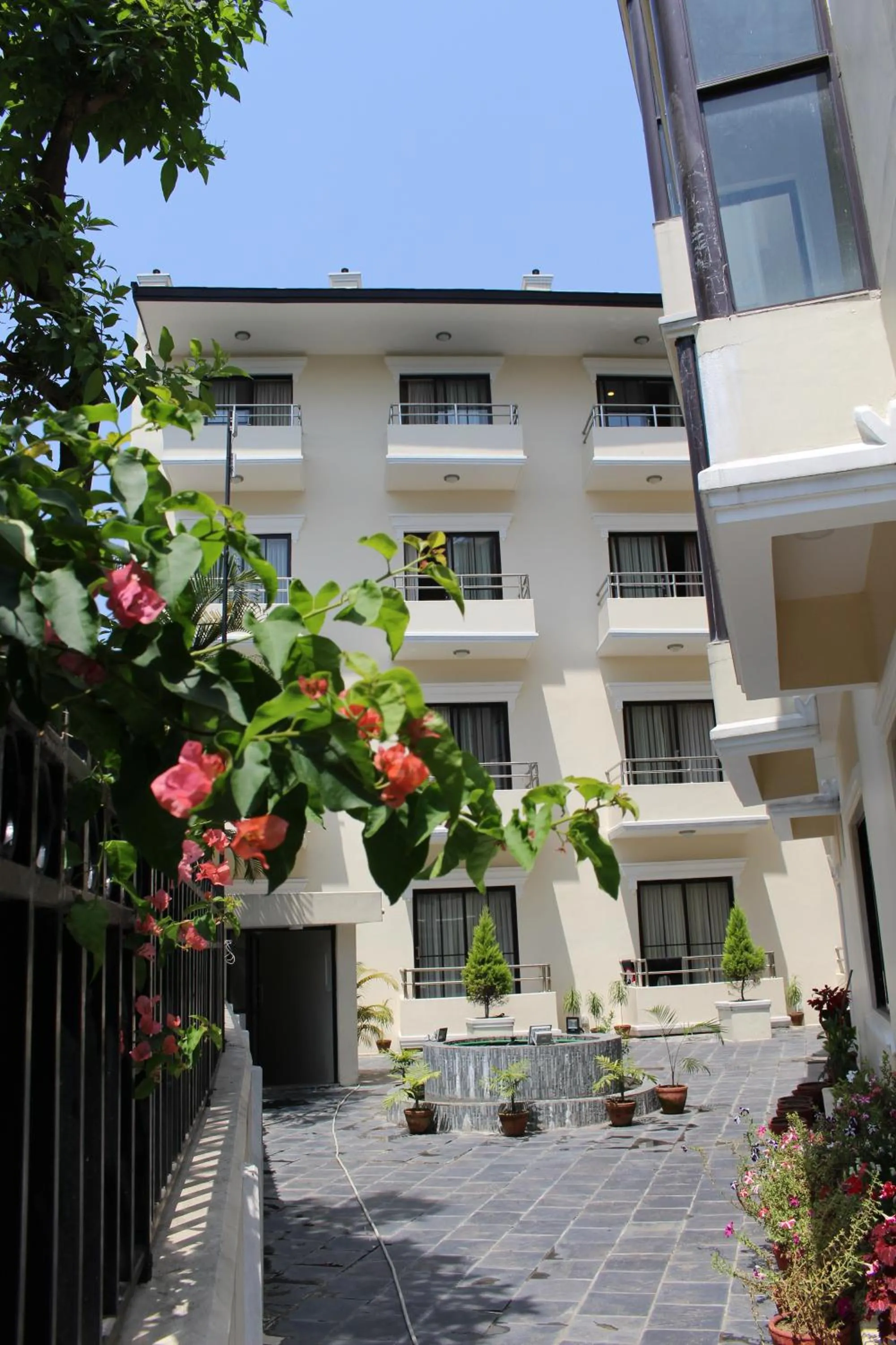 Bird's eye view in Tuki Resort Pokhara