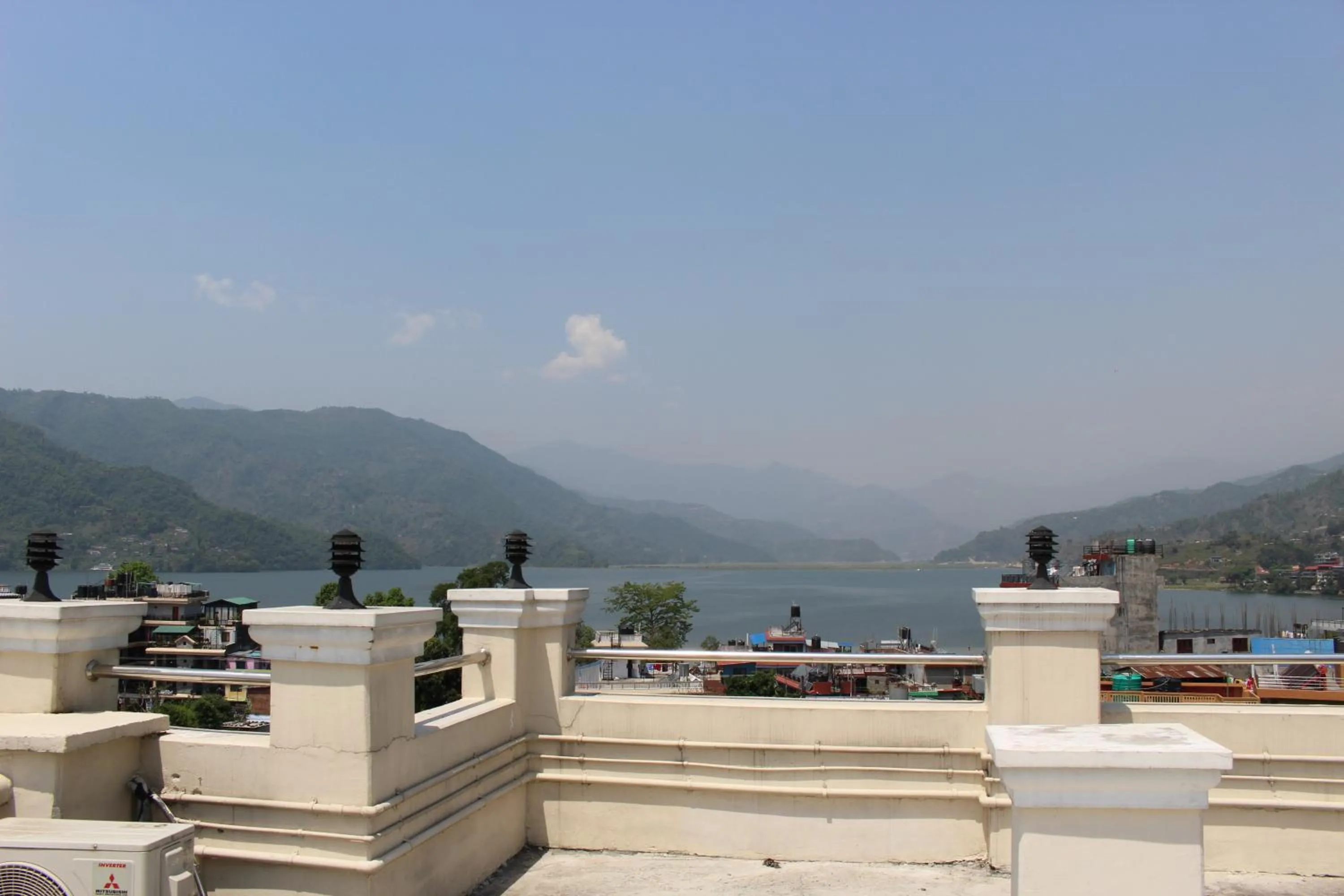 Lake view in Tuki Resort Pokhara