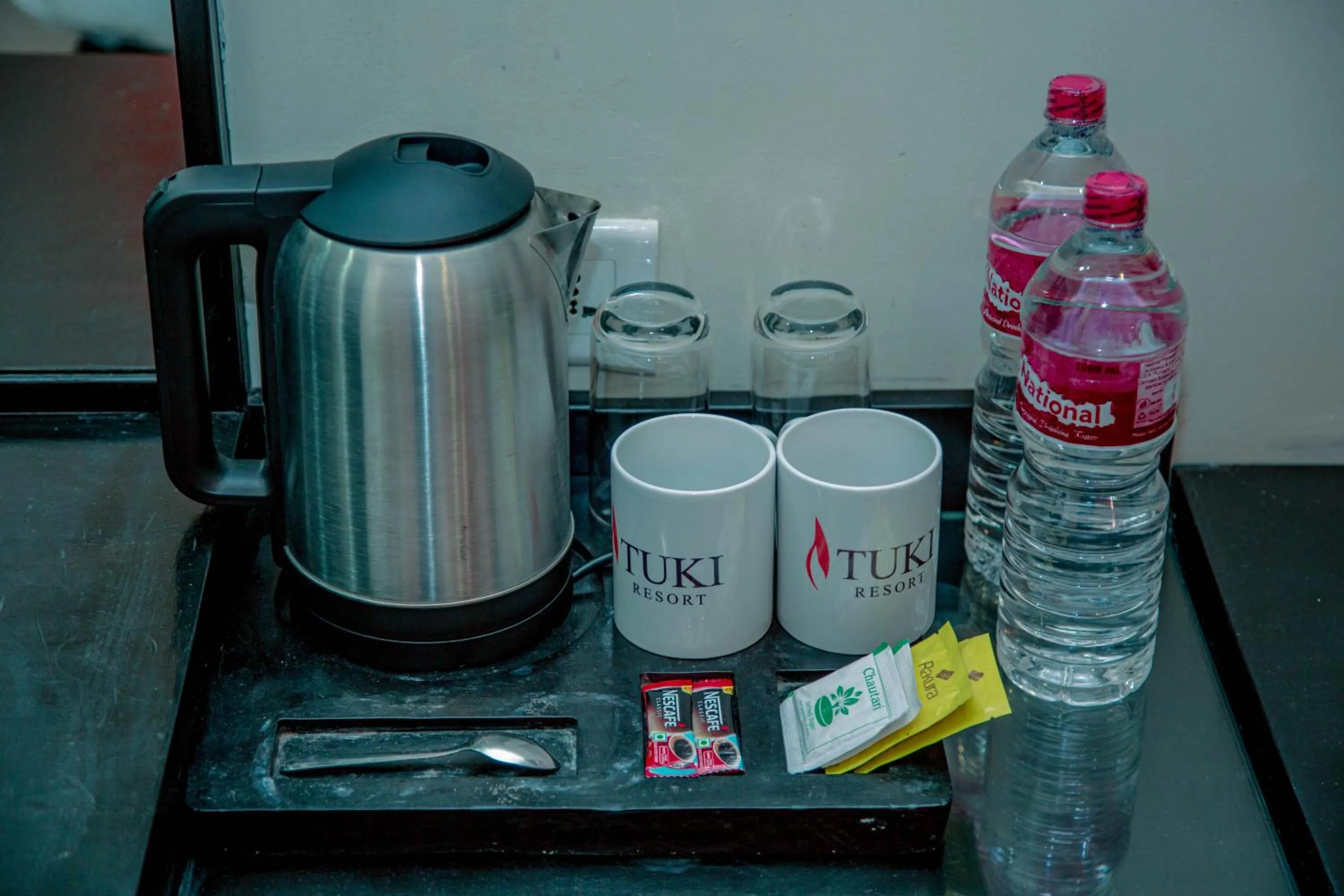Coffee/tea facilities in Tuki Resort Pokhara