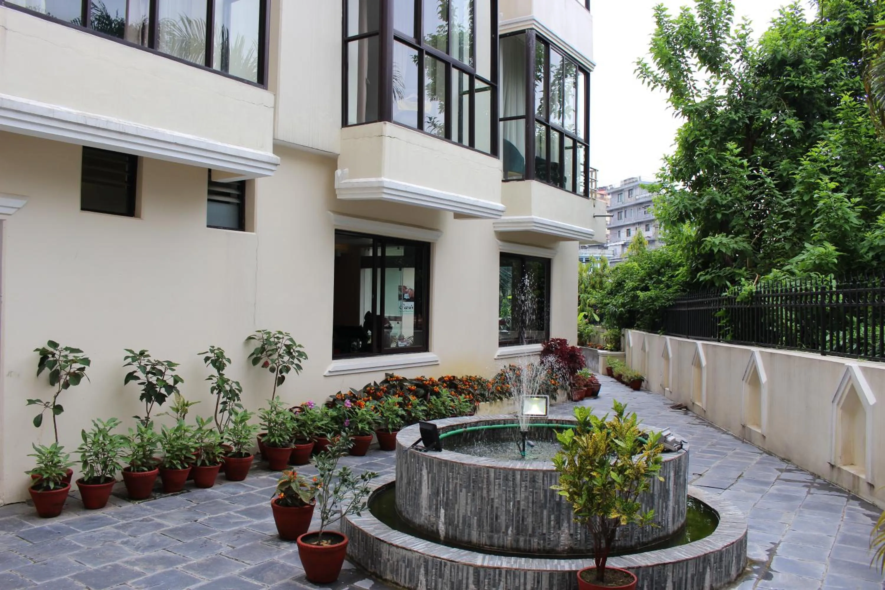 Garden in Tuki Resort Pokhara