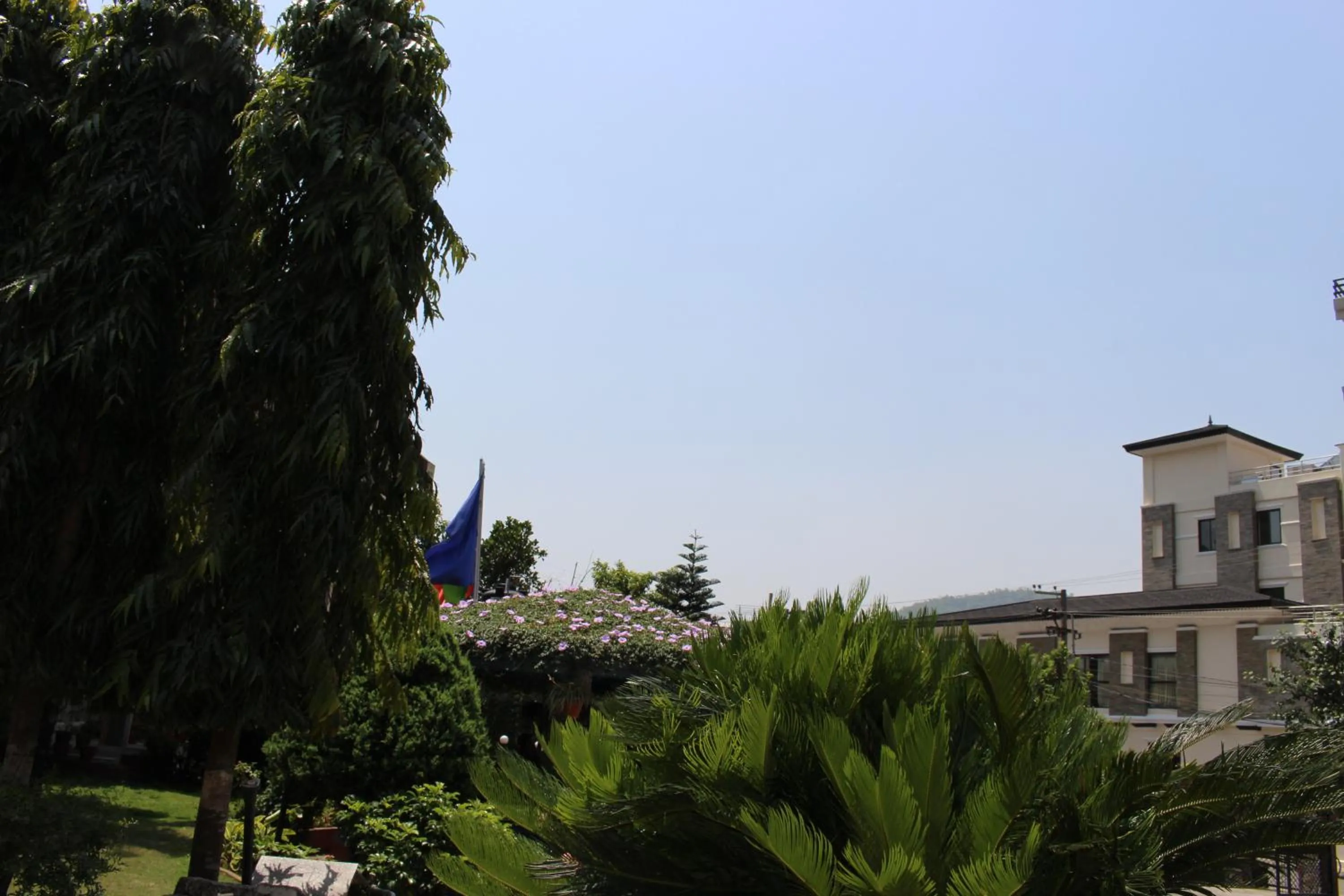 Bird's eye view in Tuki Resort Pokhara