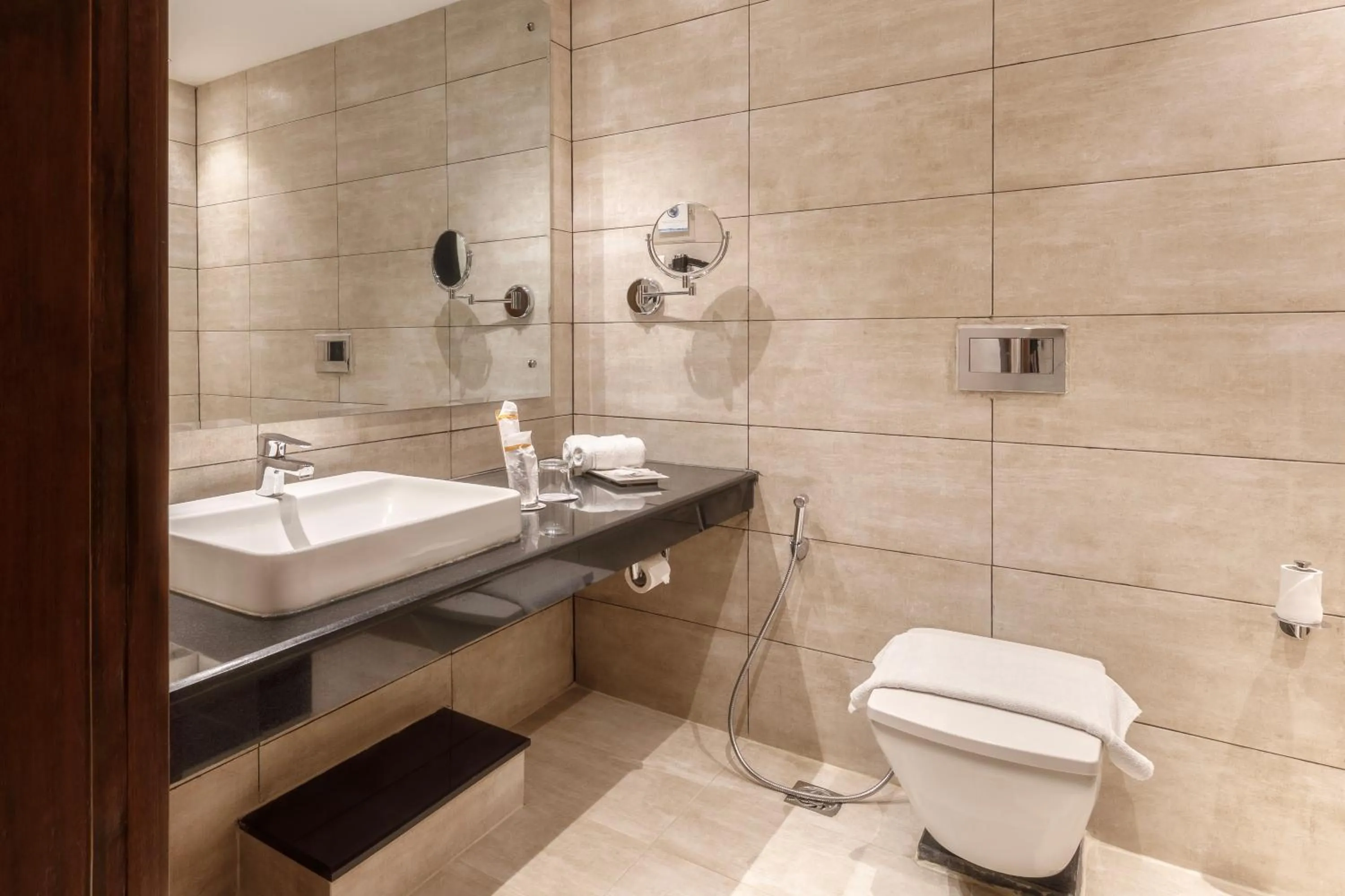 Bathroom in Hotel Ambassador by ACE Hotels