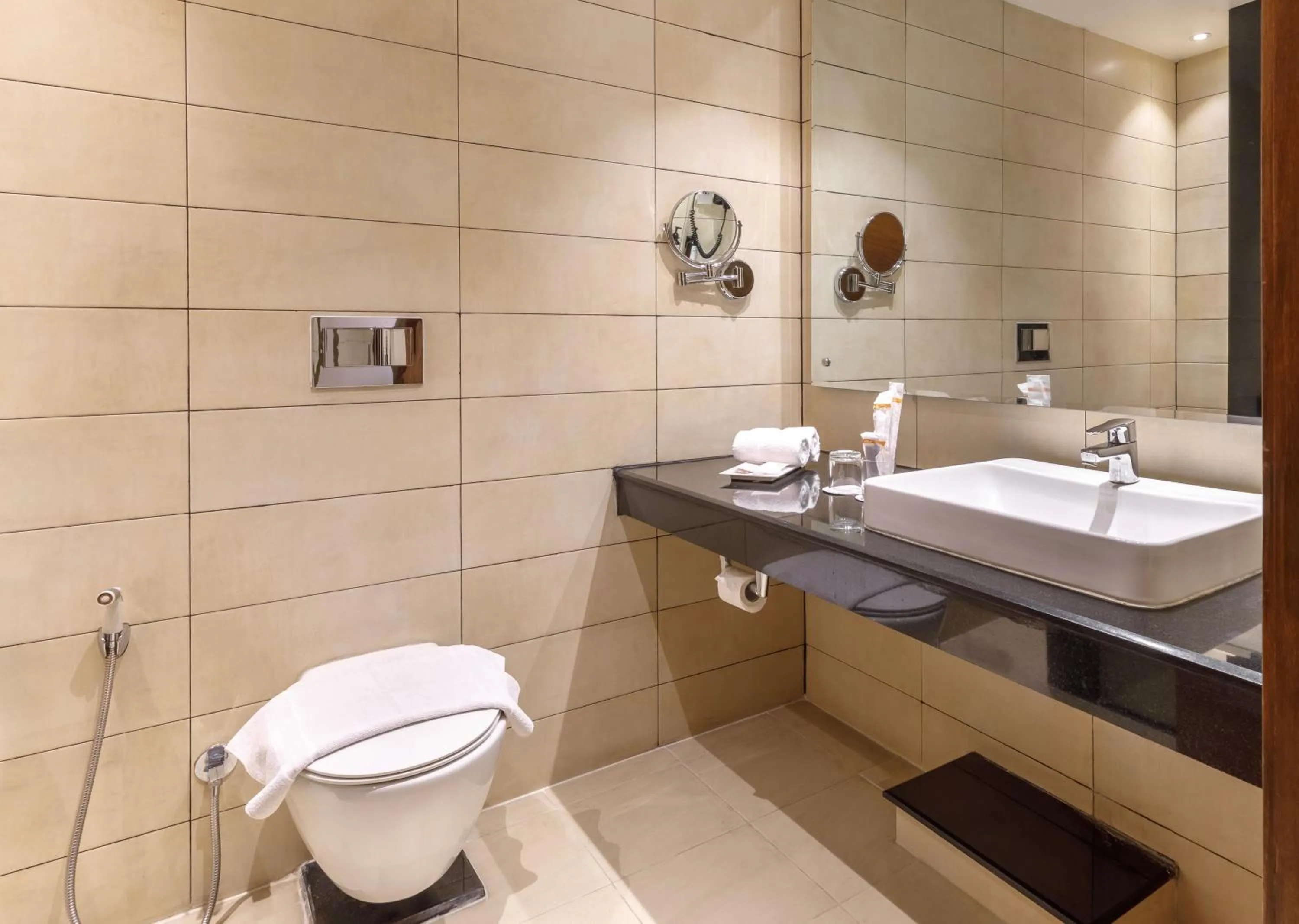 Bathroom in Hotel Ambassador by ACE Hotels
