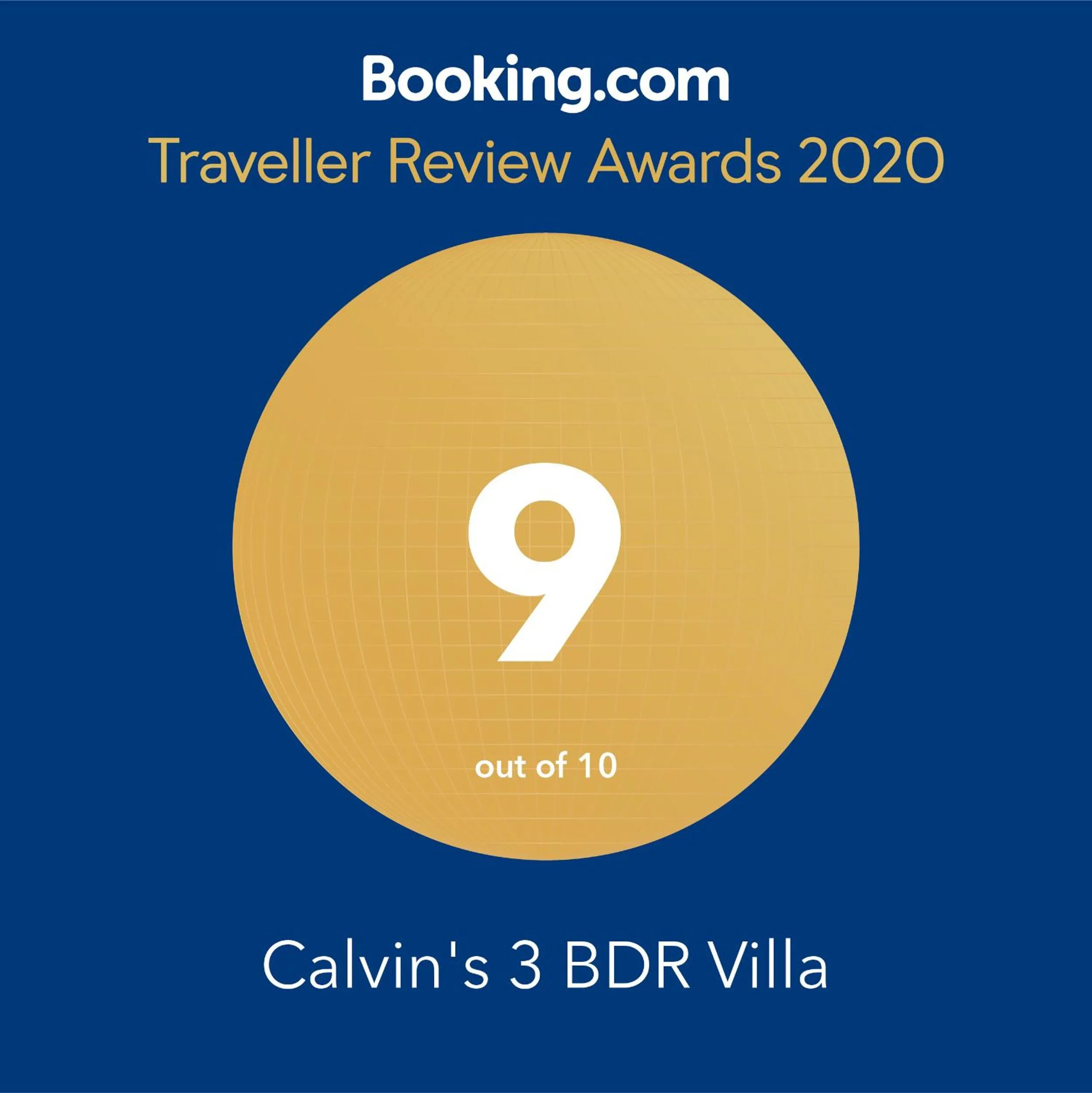 Calvin's 3 BDR Villa