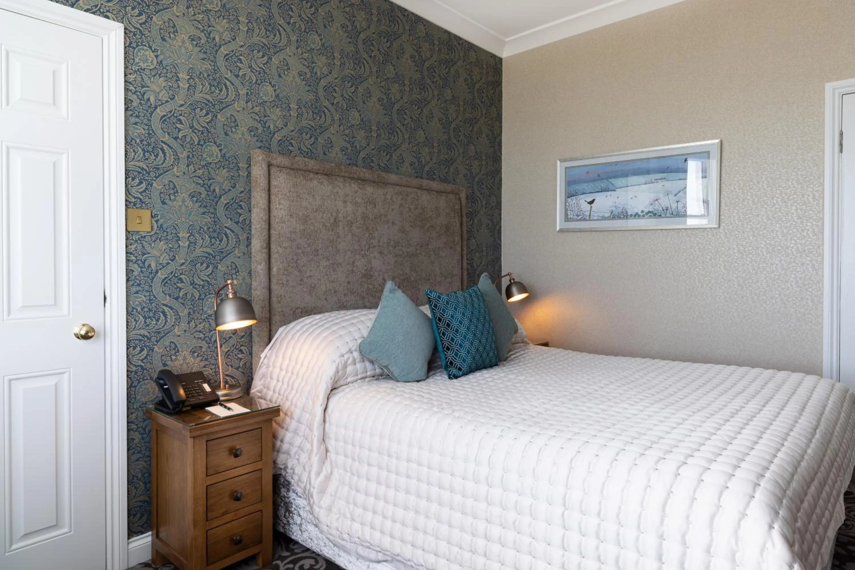 Bed in Langham Hotel Eastbourne