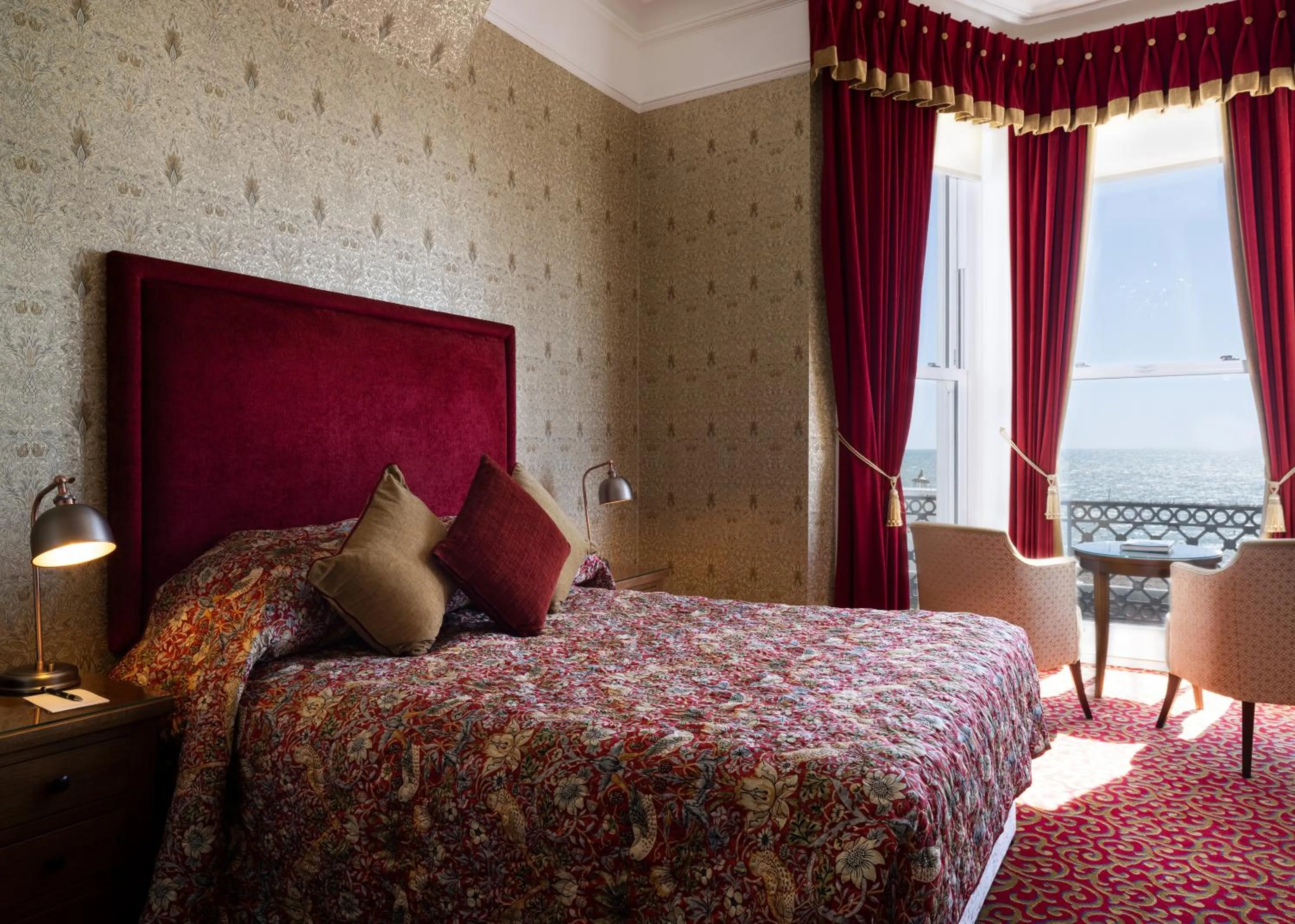 Bed in Langham Hotel Eastbourne