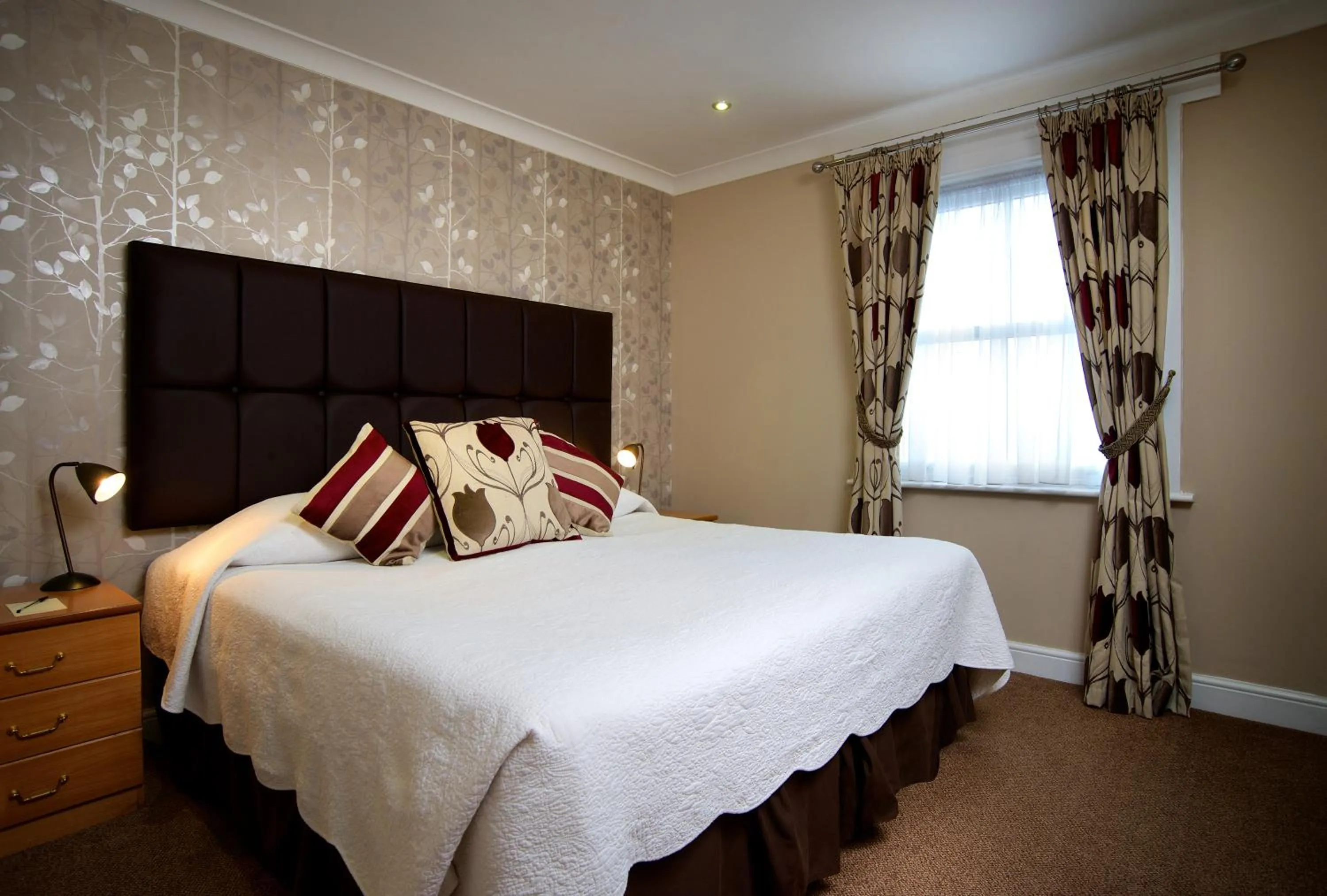 Bed in Langham Hotel Eastbourne