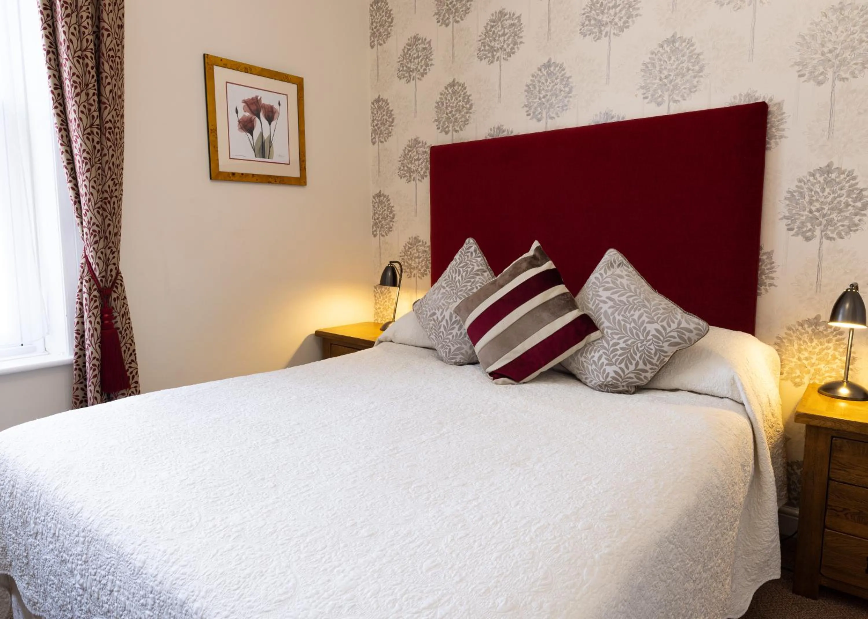 Bed in Langham Hotel Eastbourne