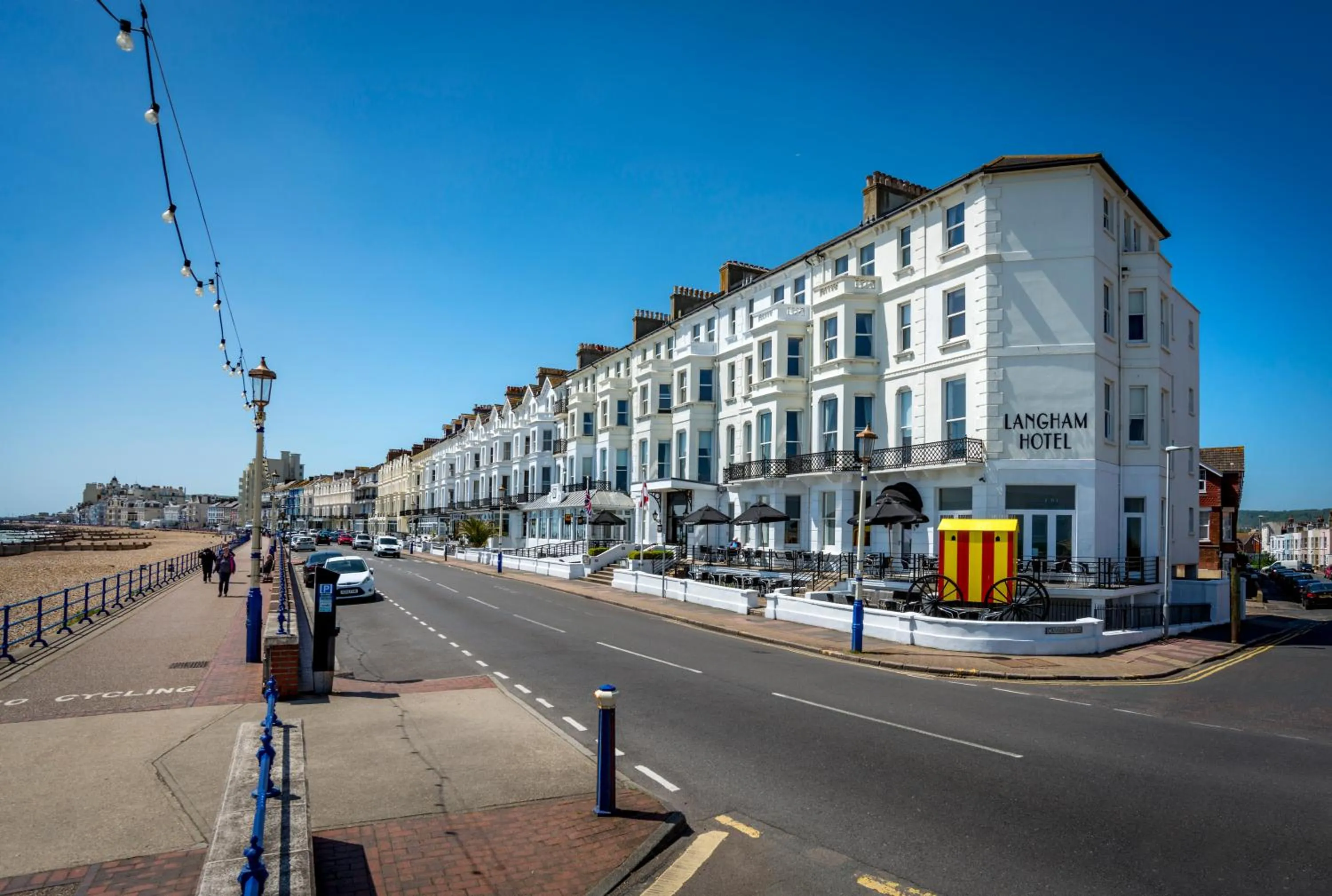 Facade/entrance in Langham Hotel Eastbourne