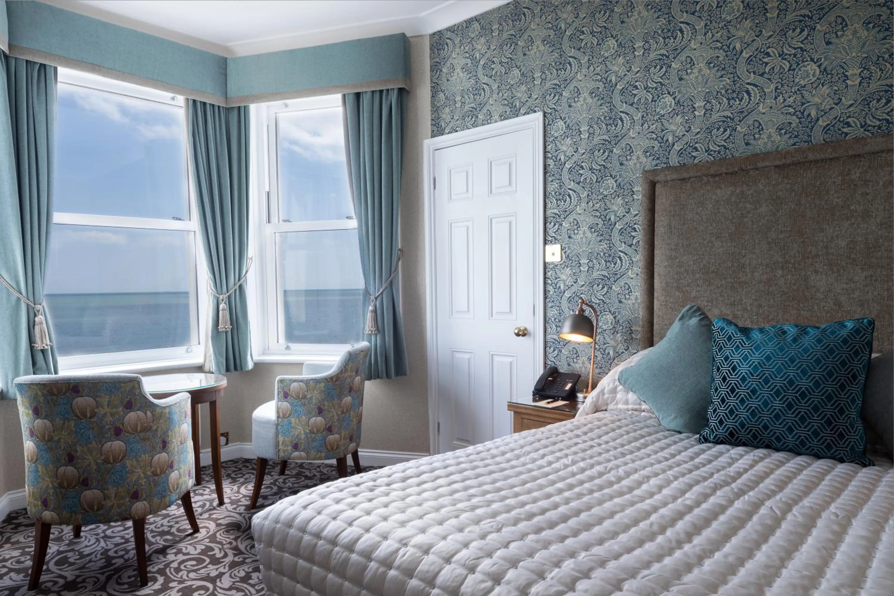 Bed in Langham Hotel Eastbourne