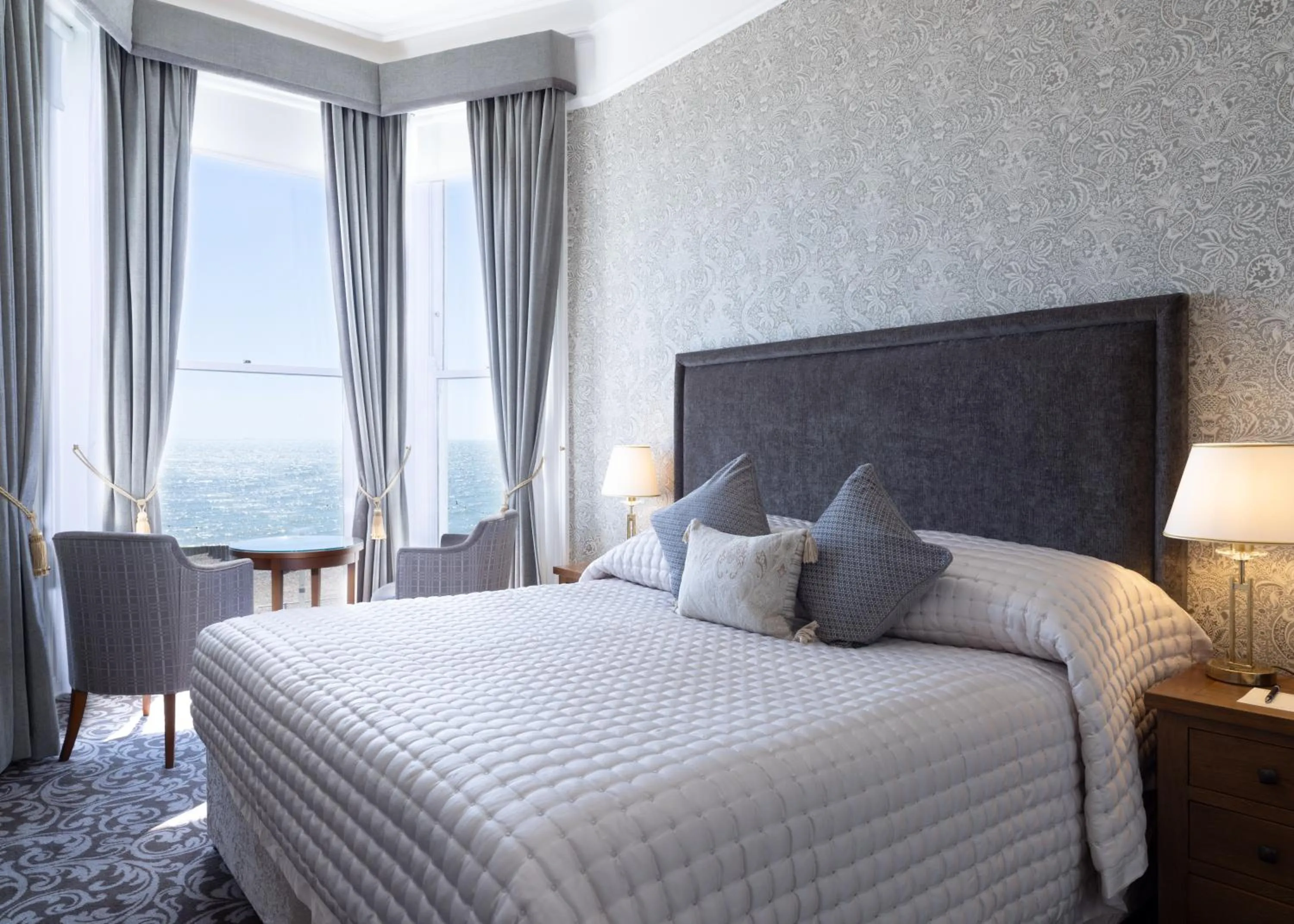 Bed in Langham Hotel Eastbourne