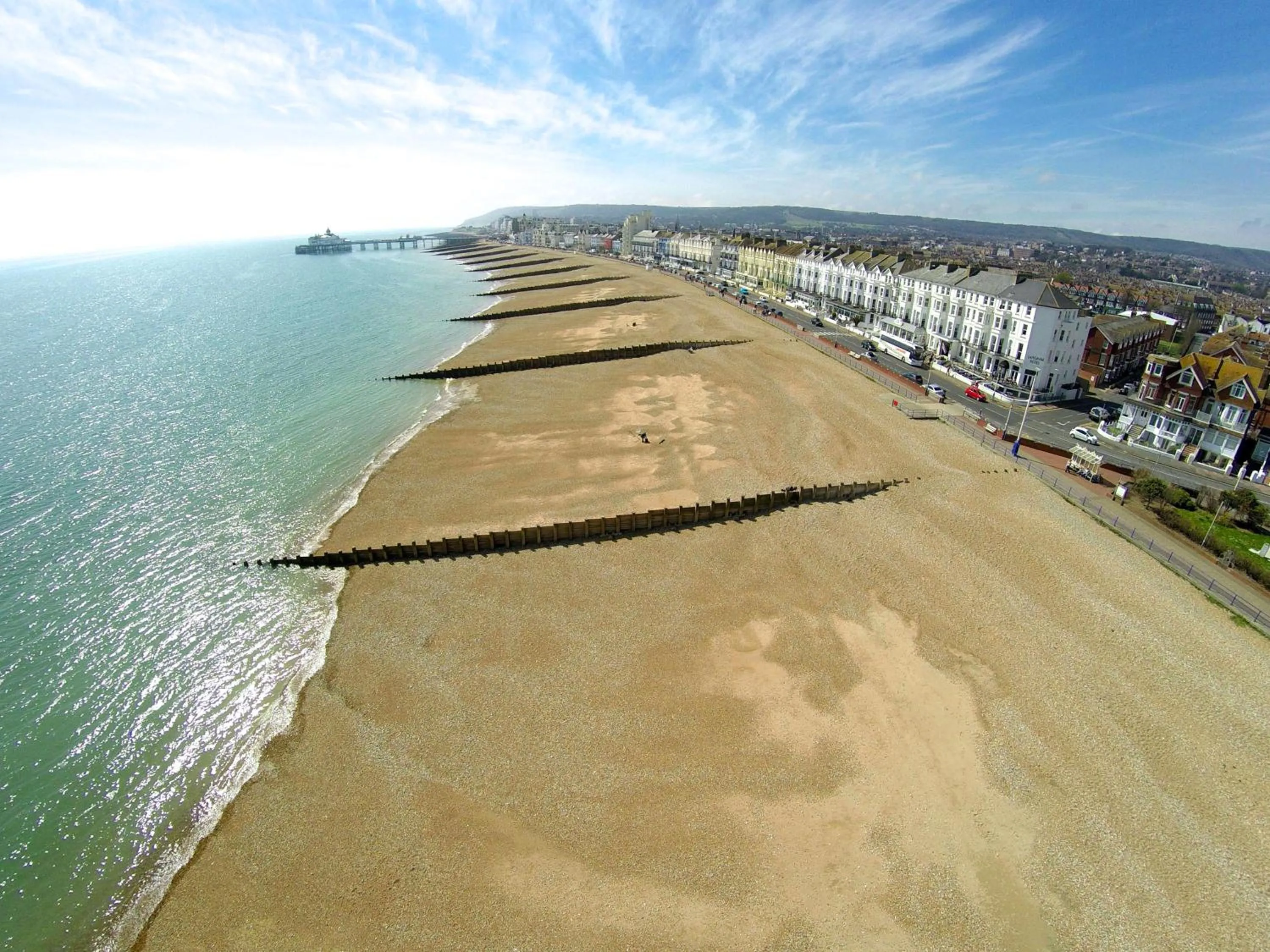Beach in Langham Hotel Eastbourne