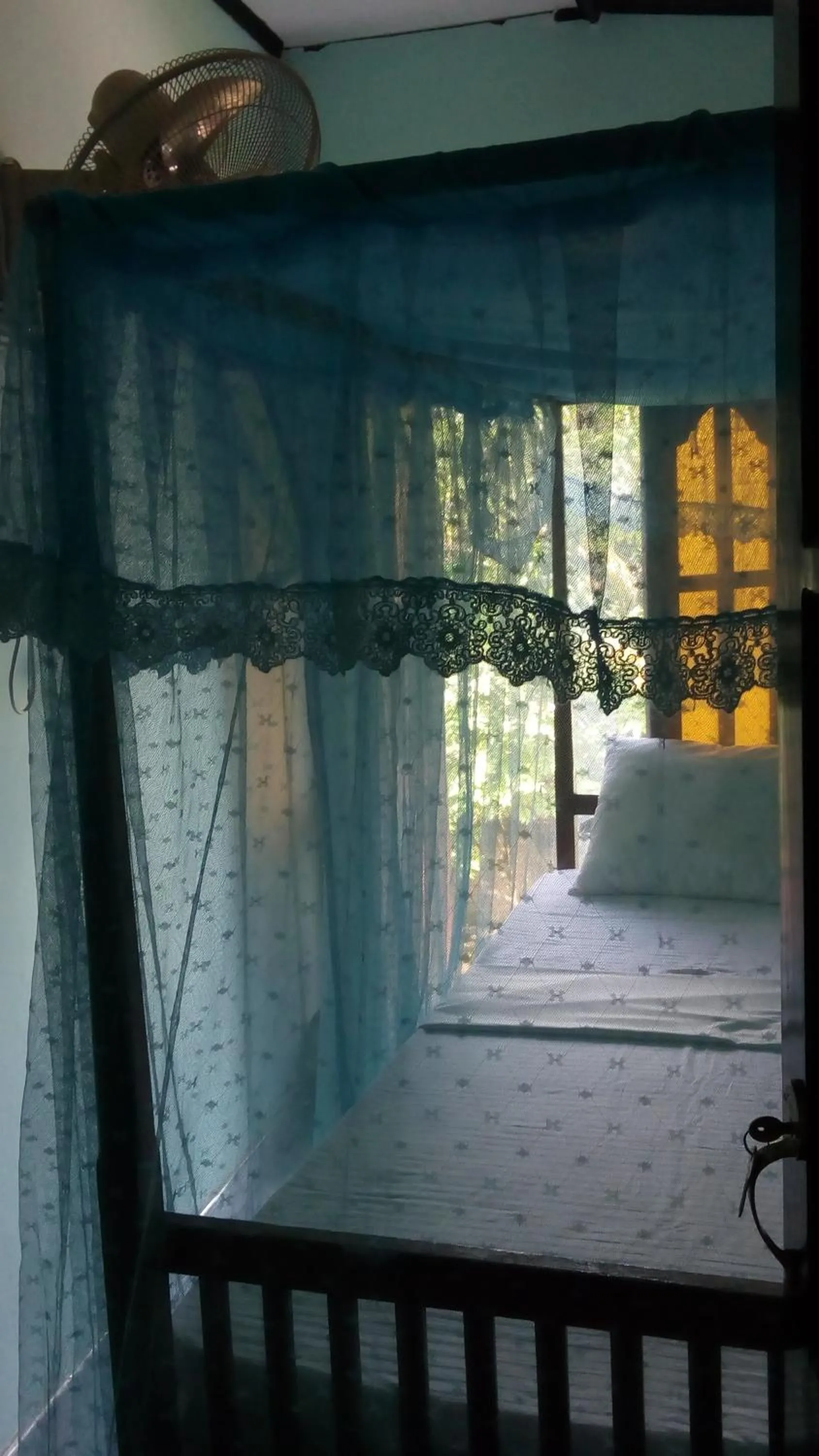 Bed in Galle Paradise Inn
