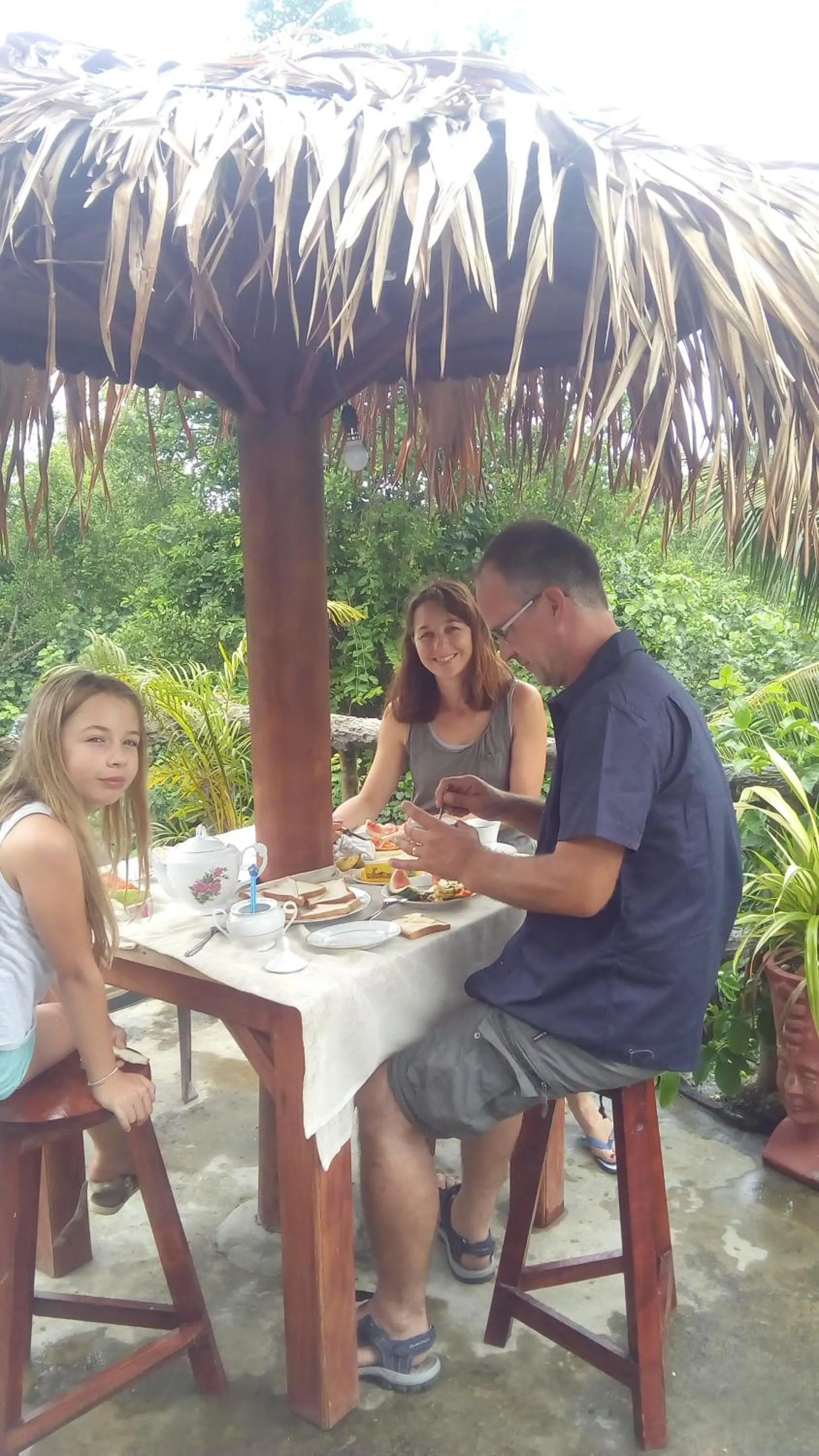 Breakfast in Galle Paradise Inn