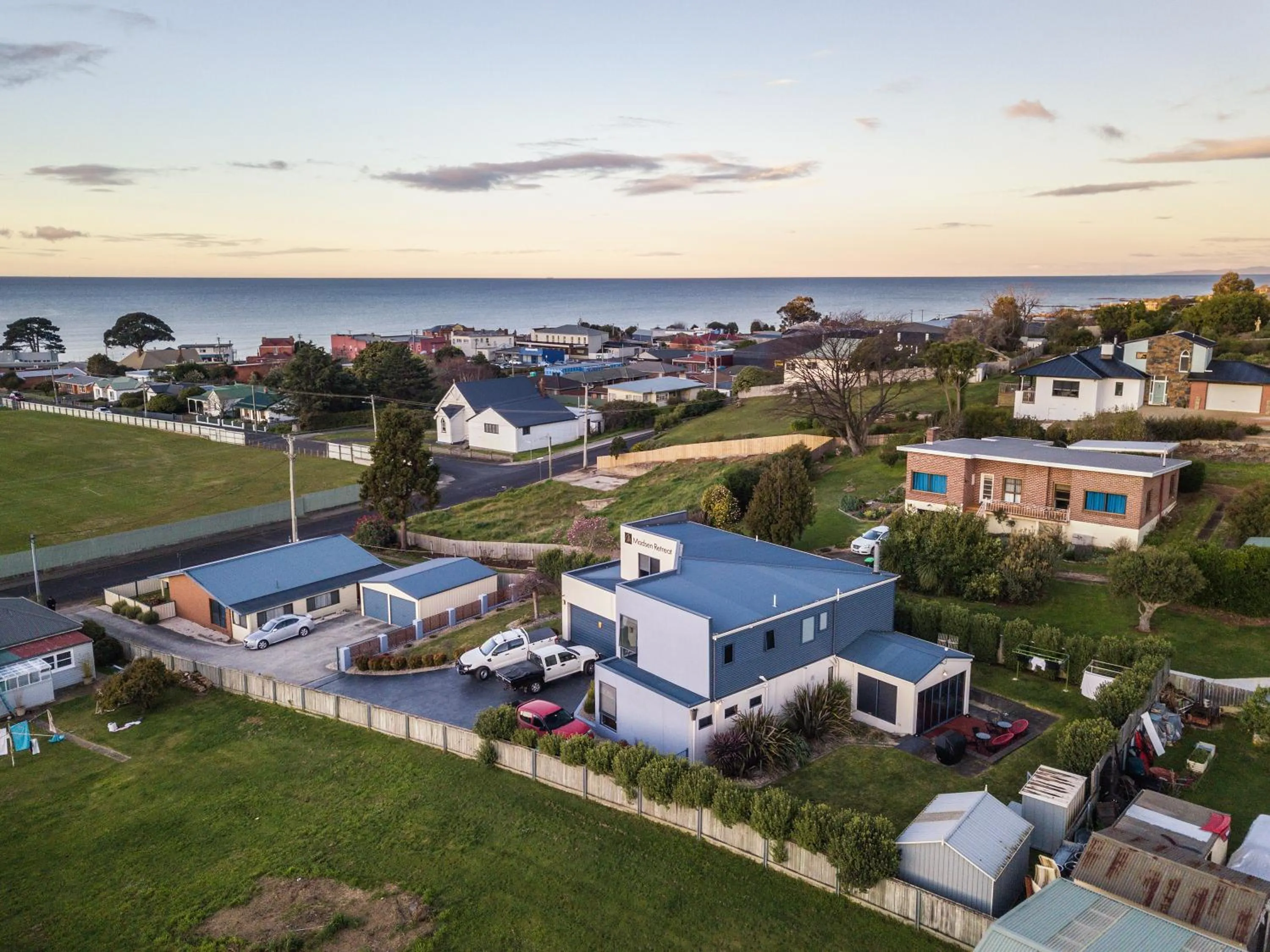 Bird's eye view in Madsen Retreat