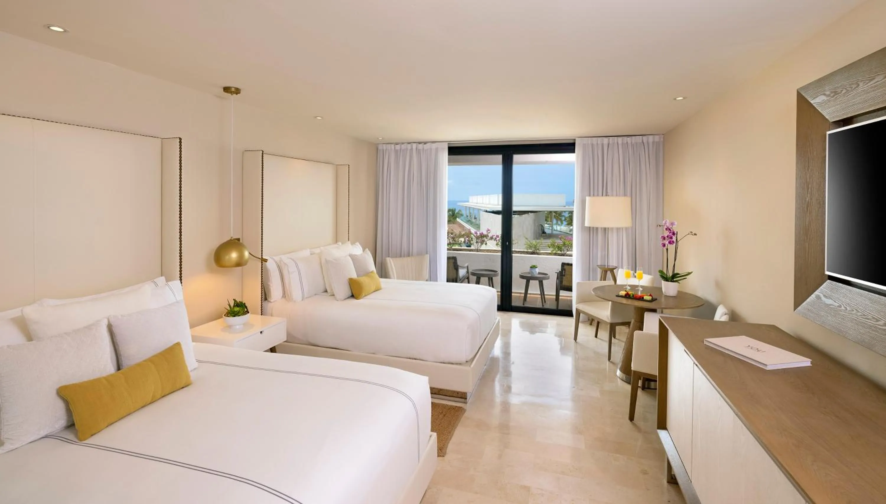 View (from property/room), Bed in Paradisus Los Cabos - Adults Only - All Inclusive