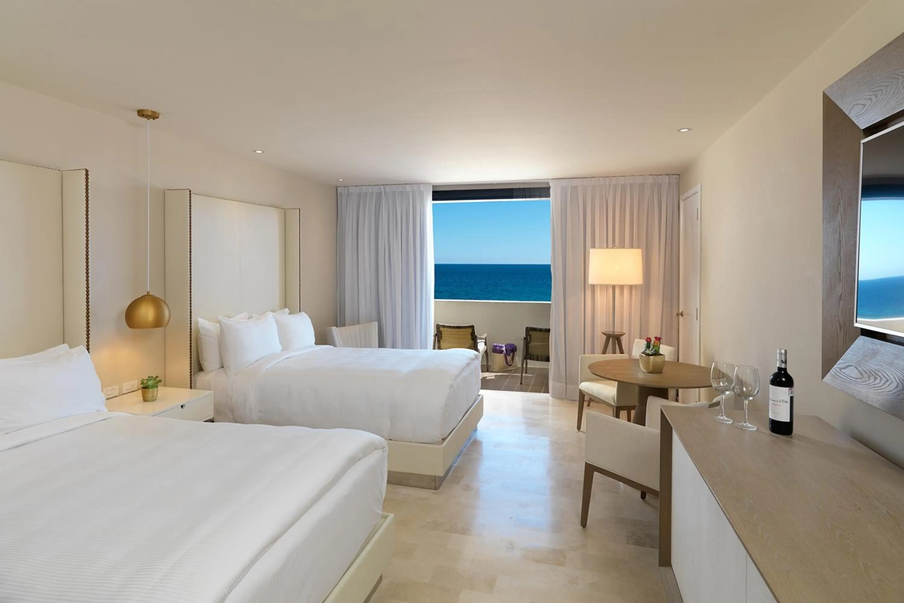 View (from property/room), Bed in Paradisus Los Cabos - Adults Only - All Inclusive