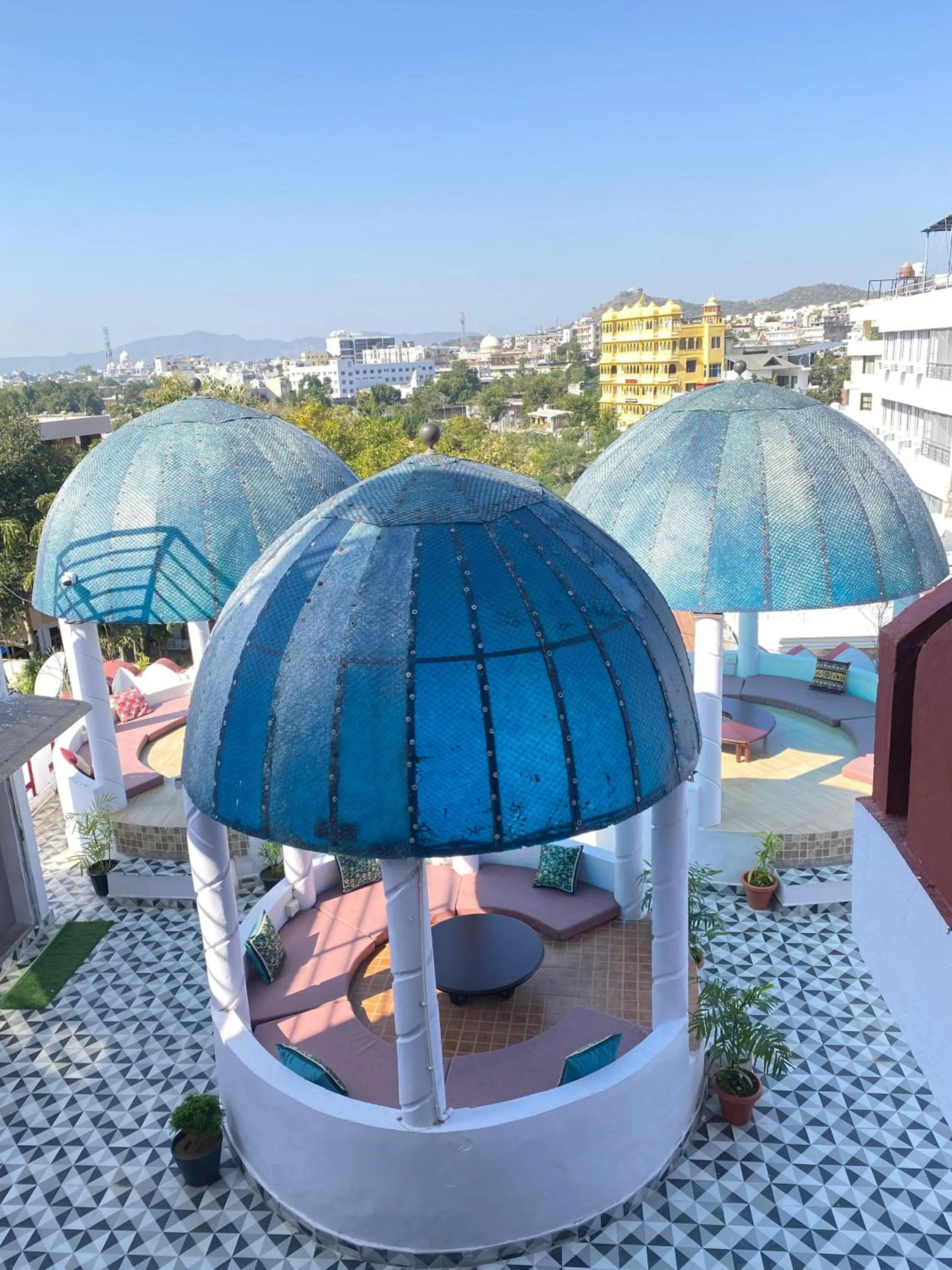 Balcony/Terrace in Stamps By Eight Continents, Pushkar