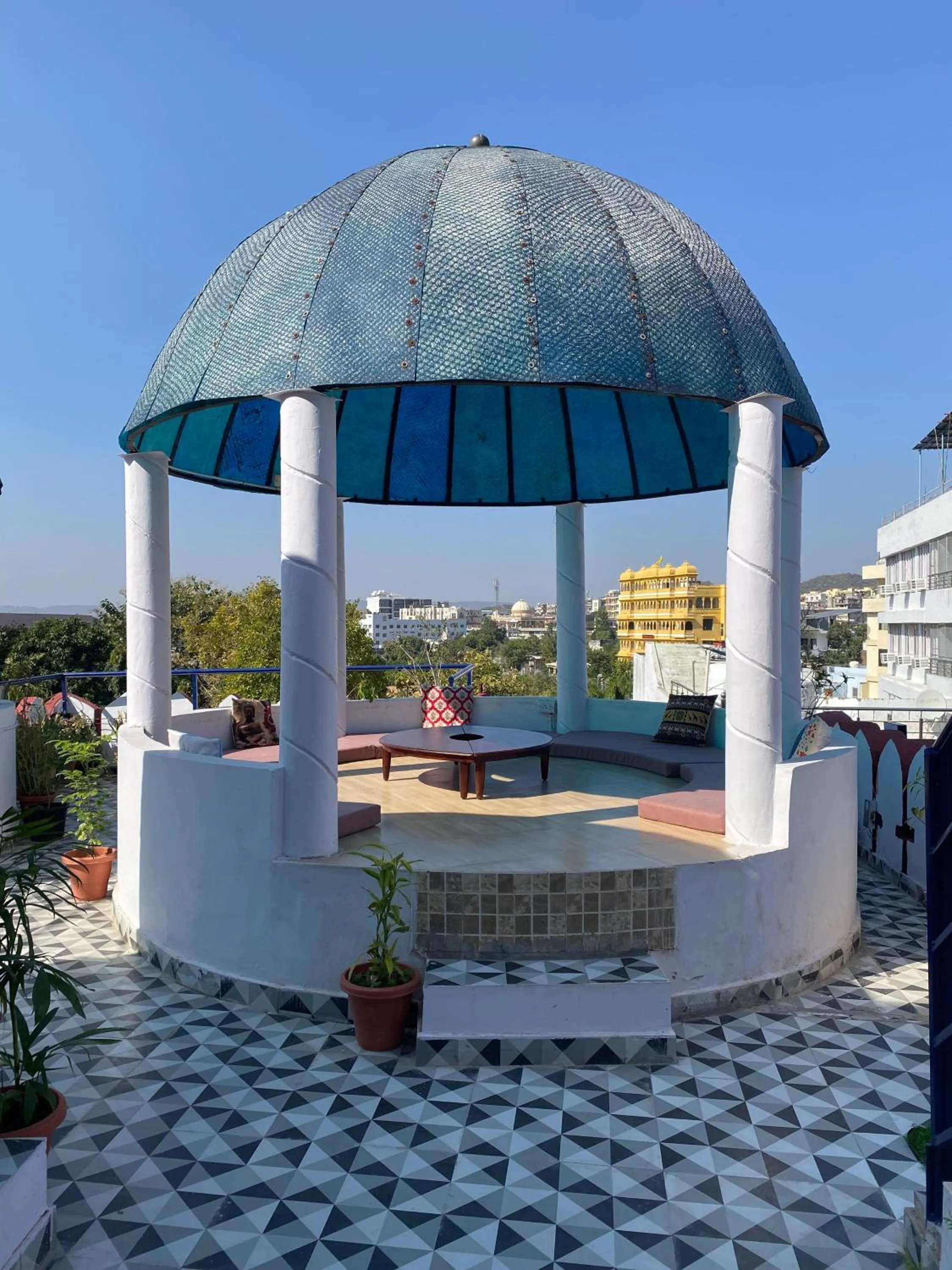Balcony/Terrace in Stamps By Eight Continents, Pushkar