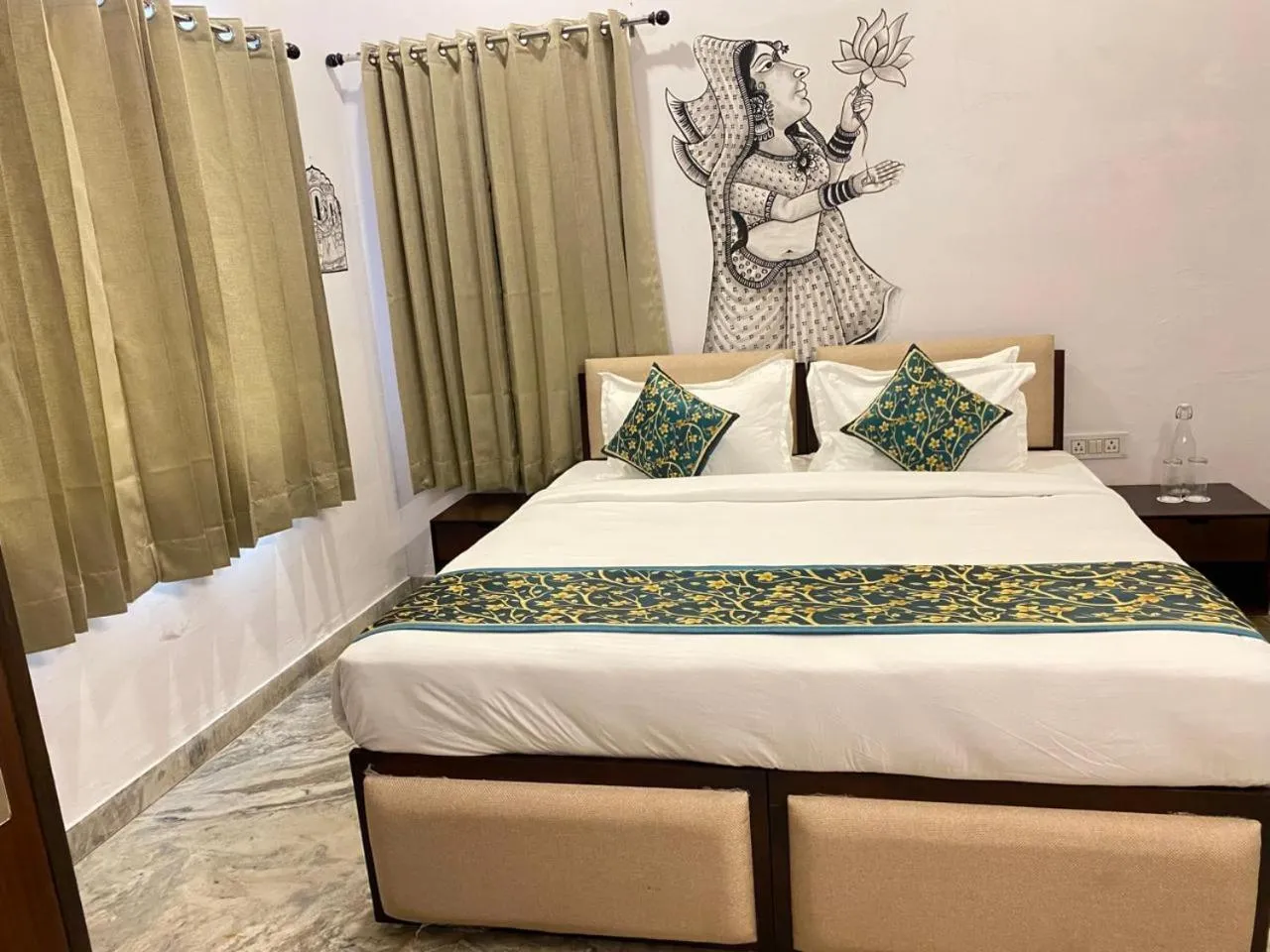 Bed in Stamps By Eight Continents, Pushkar