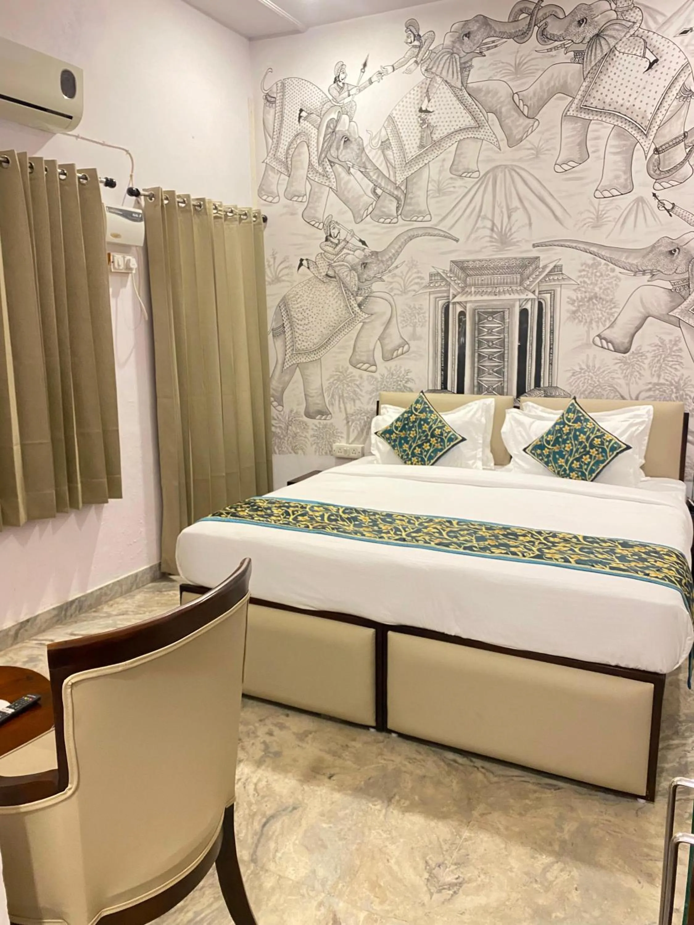 Bed in Stamps By Eight Continents, Pushkar