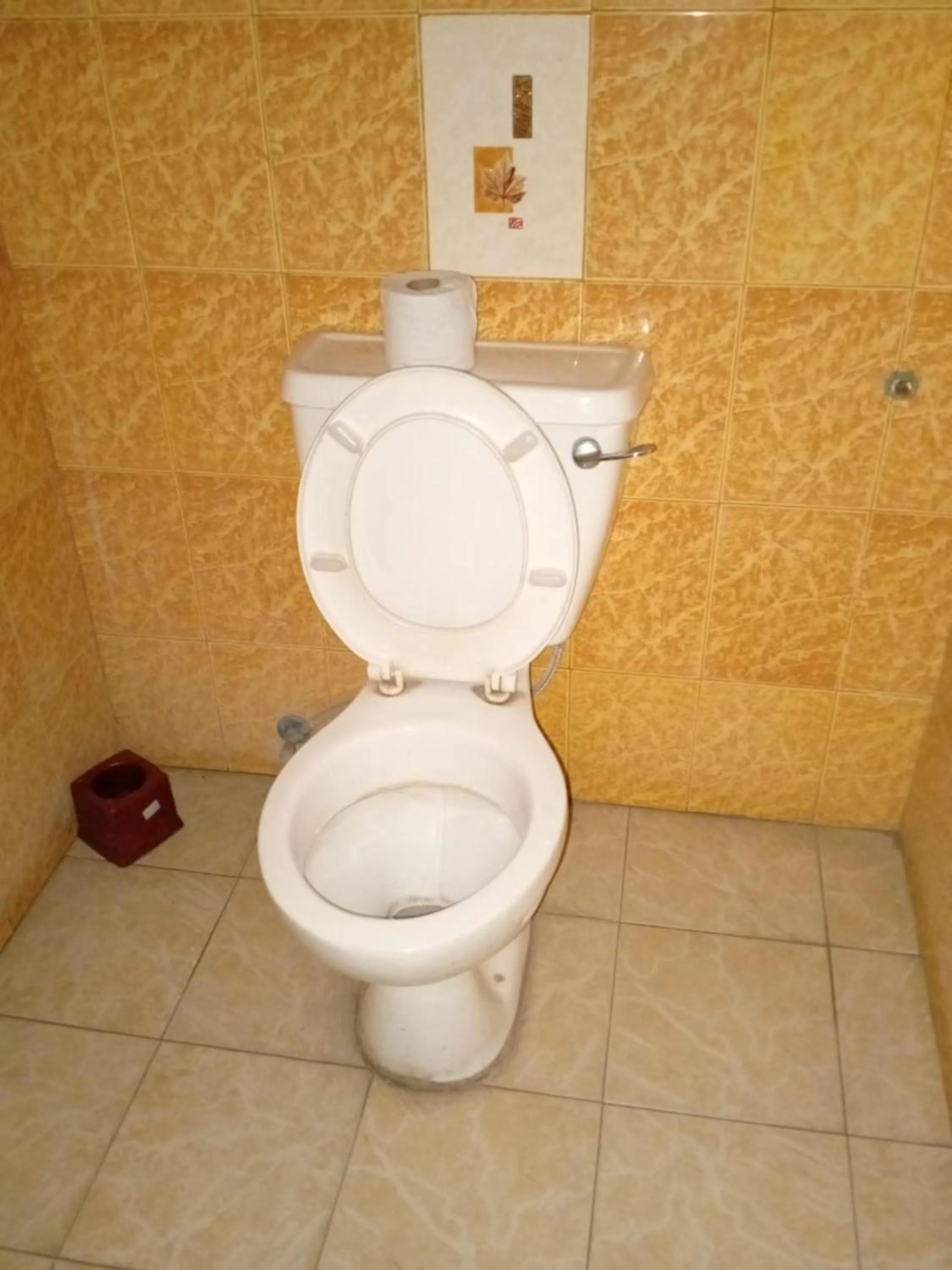 Toilet in Checkpoint Inn Hotel, Mombasa