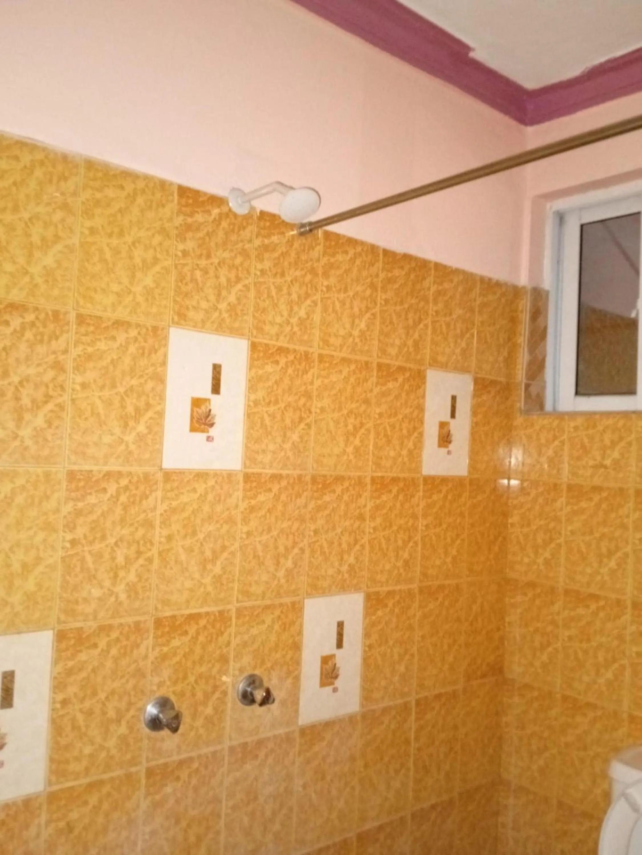 Shower in Checkpoint Inn Hotel, Mombasa