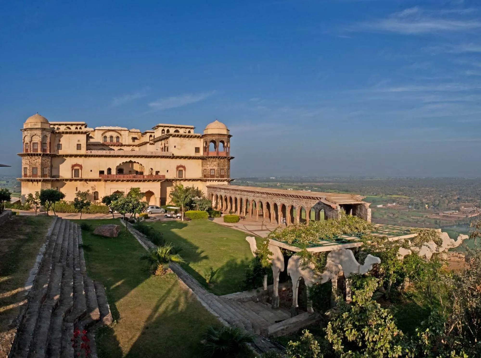 Mountain view in Neemrana's - Tijara Fort Palace