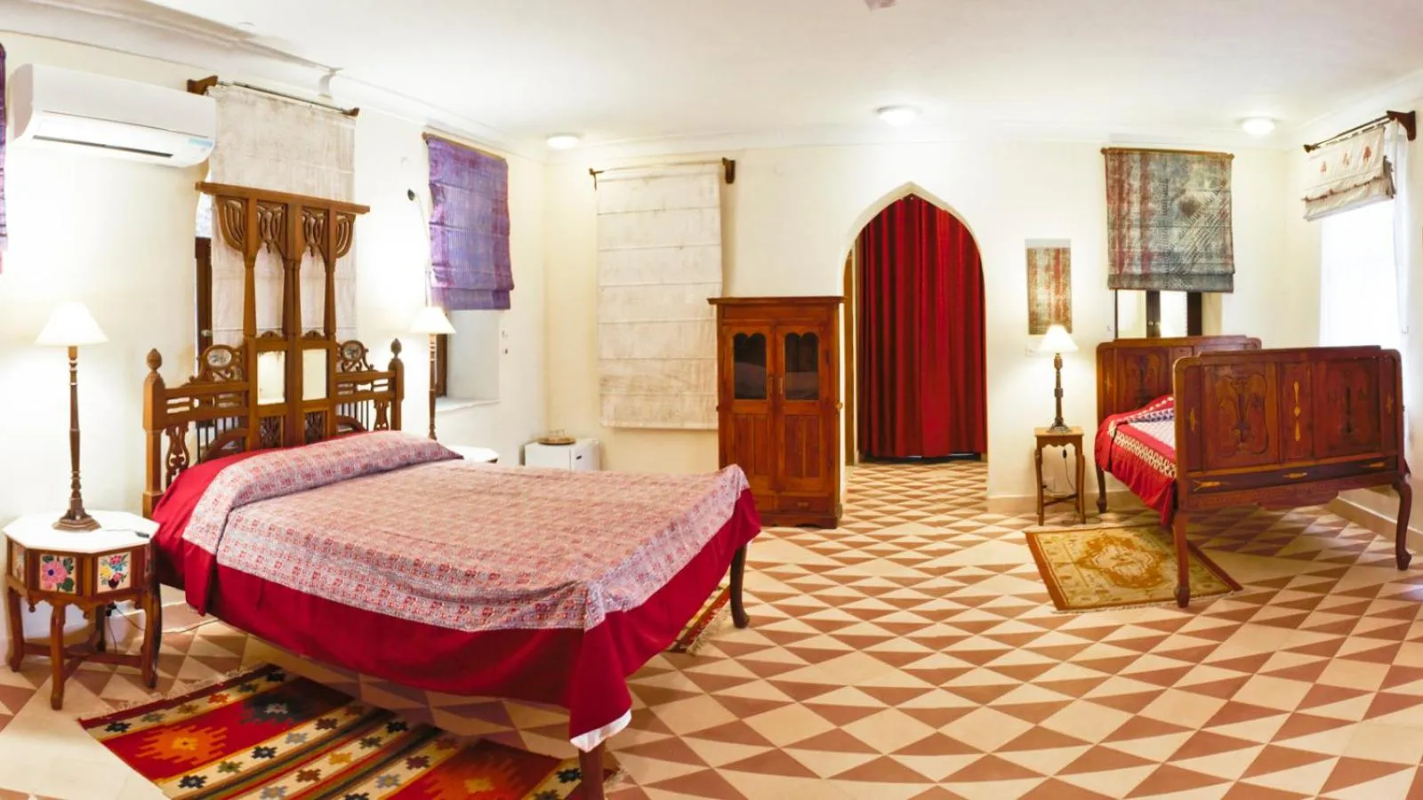 Photo of the whole room, Bed in Neemrana's - Tijara Fort Palace