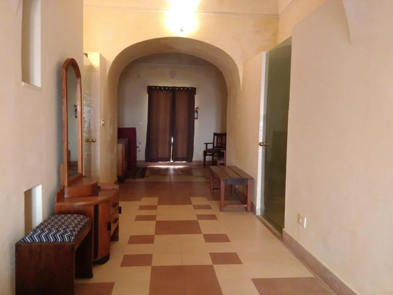 Living room in Neemrana's - Tijara Fort Palace
