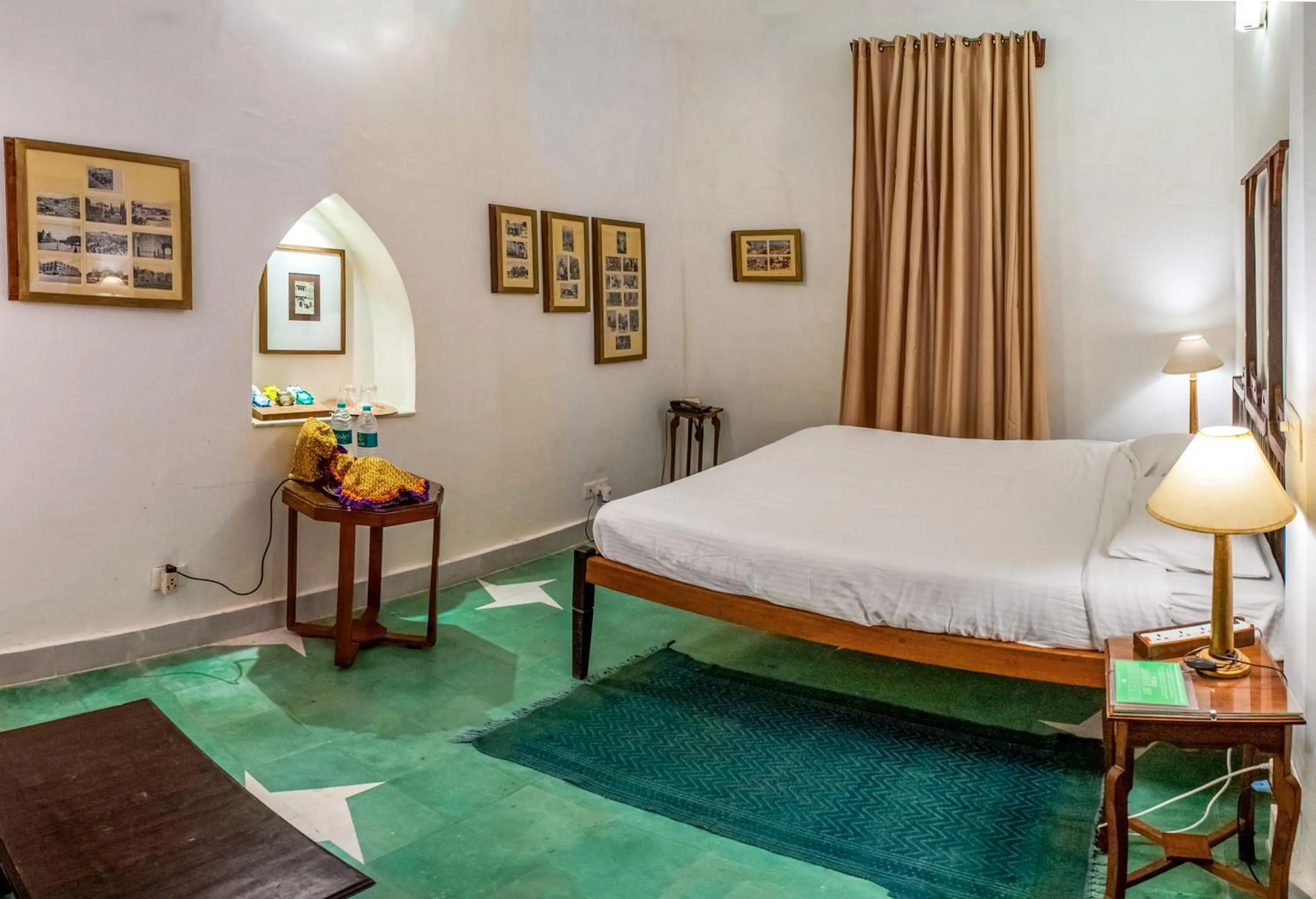 Photo of the whole room, Bed in Neemrana's - Tijara Fort Palace