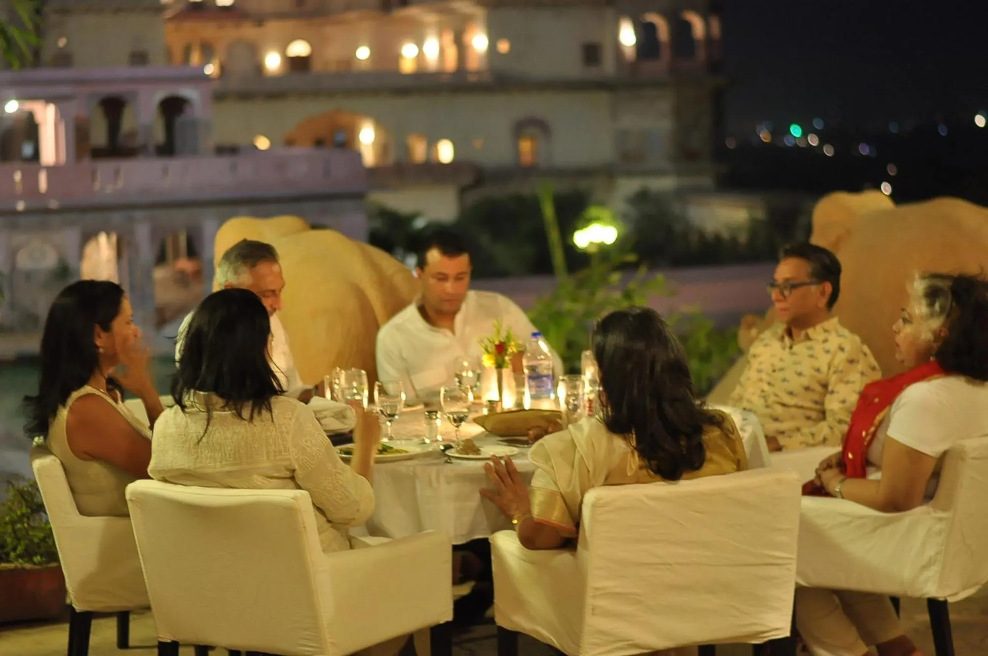 Food and drinks in Neemrana's - Tijara Fort Palace