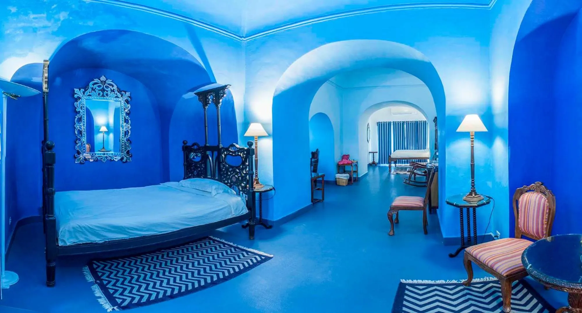 Photo of the whole room, Bed in Neemrana's - Tijara Fort Palace