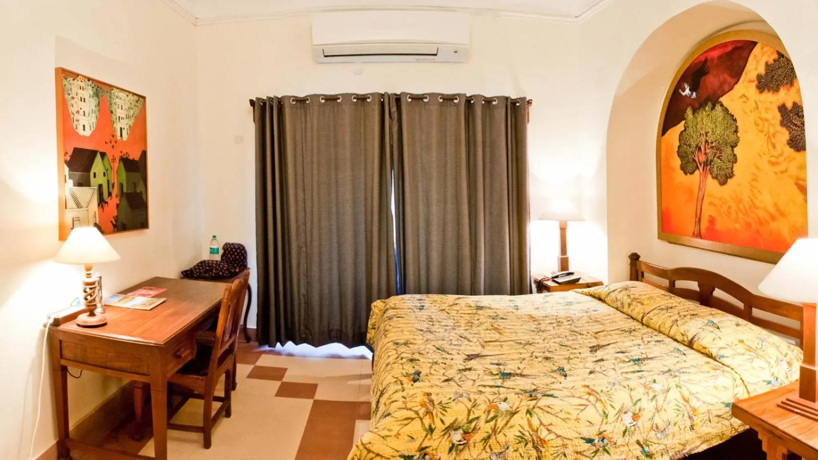 Bed in Neemrana's - Tijara Fort Palace