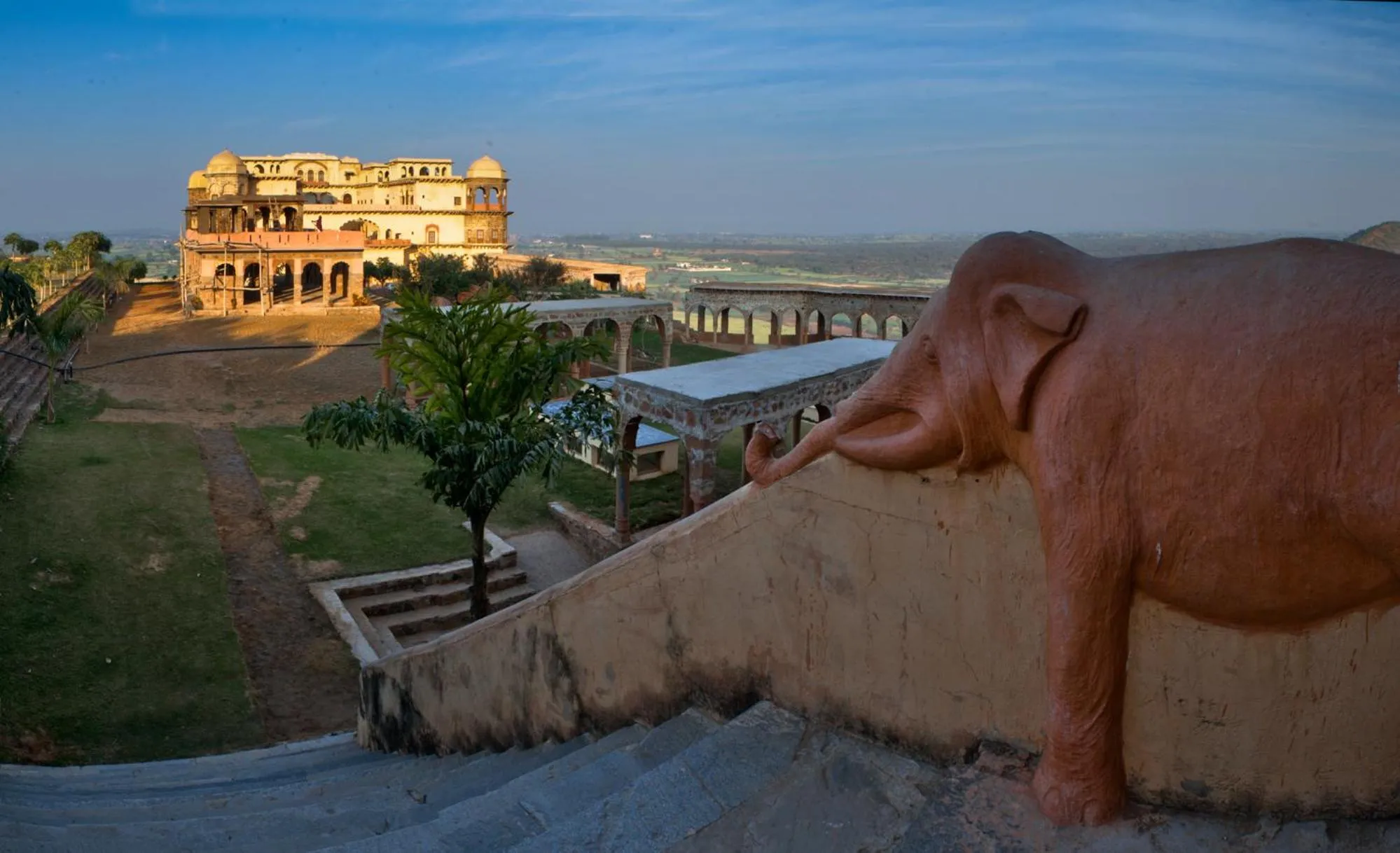 View (from property/room) in Neemrana's - Tijara Fort Palace