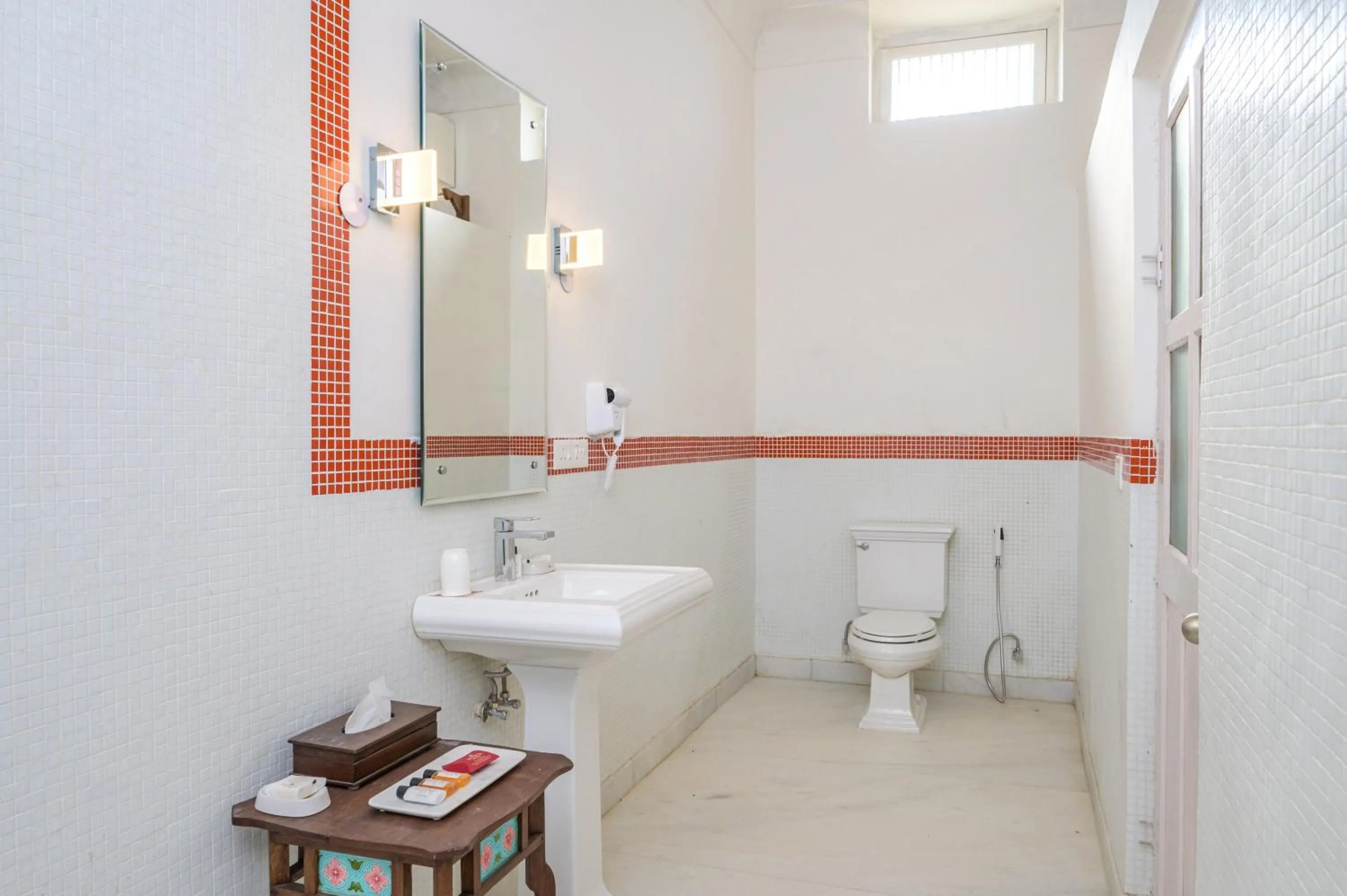 Bathroom in Neemrana's - Tijara Fort Palace