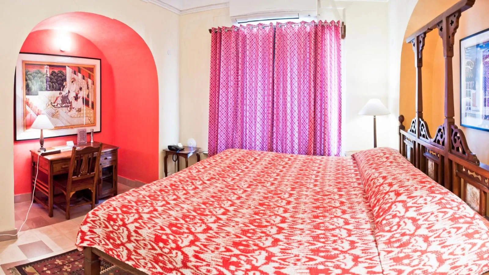 Photo of the whole room, Bed in Neemrana's - Tijara Fort Palace