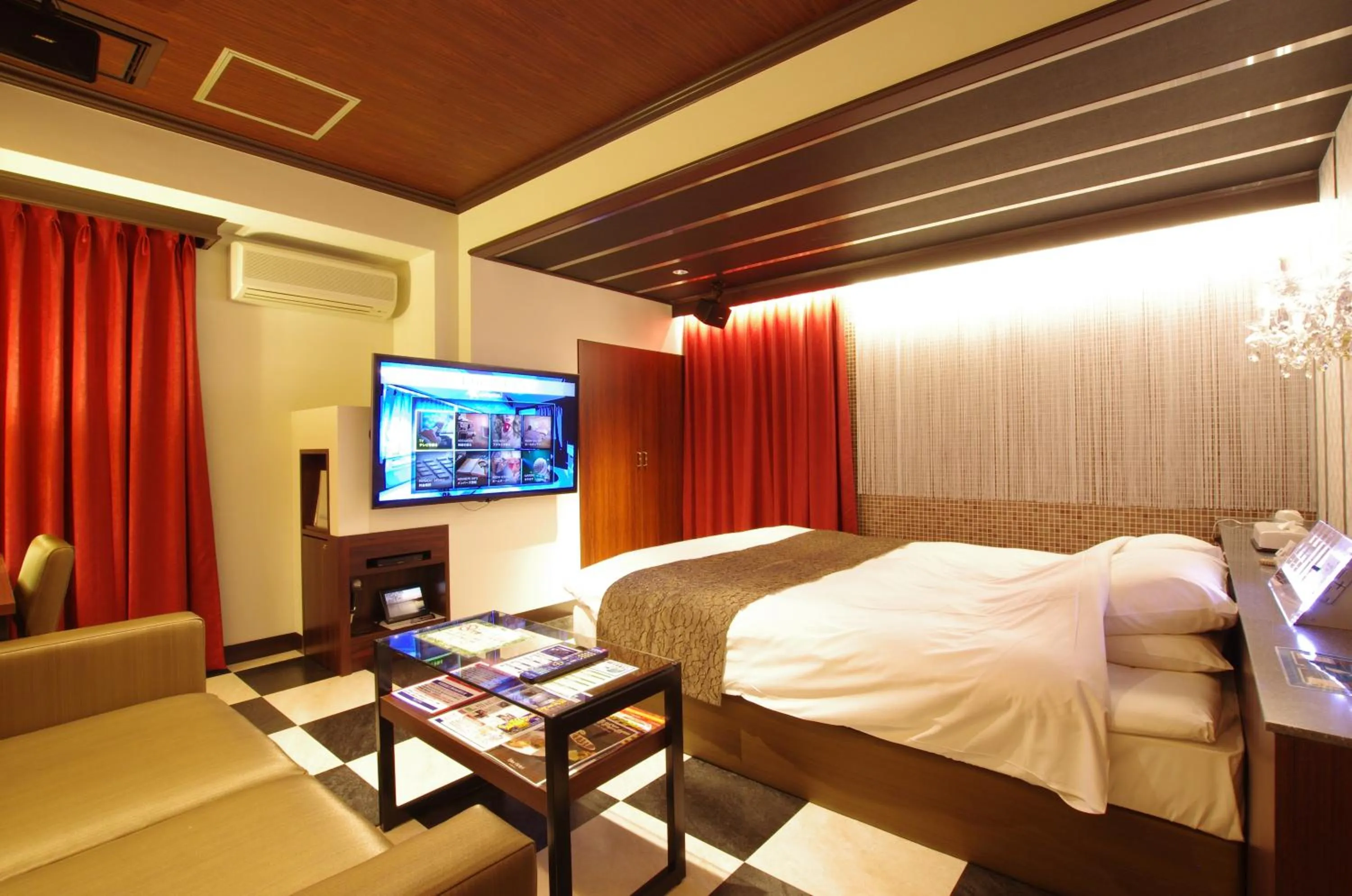 Photo of the whole room, Bed in BlueHotel sju(:)pri:m (Adult Only)