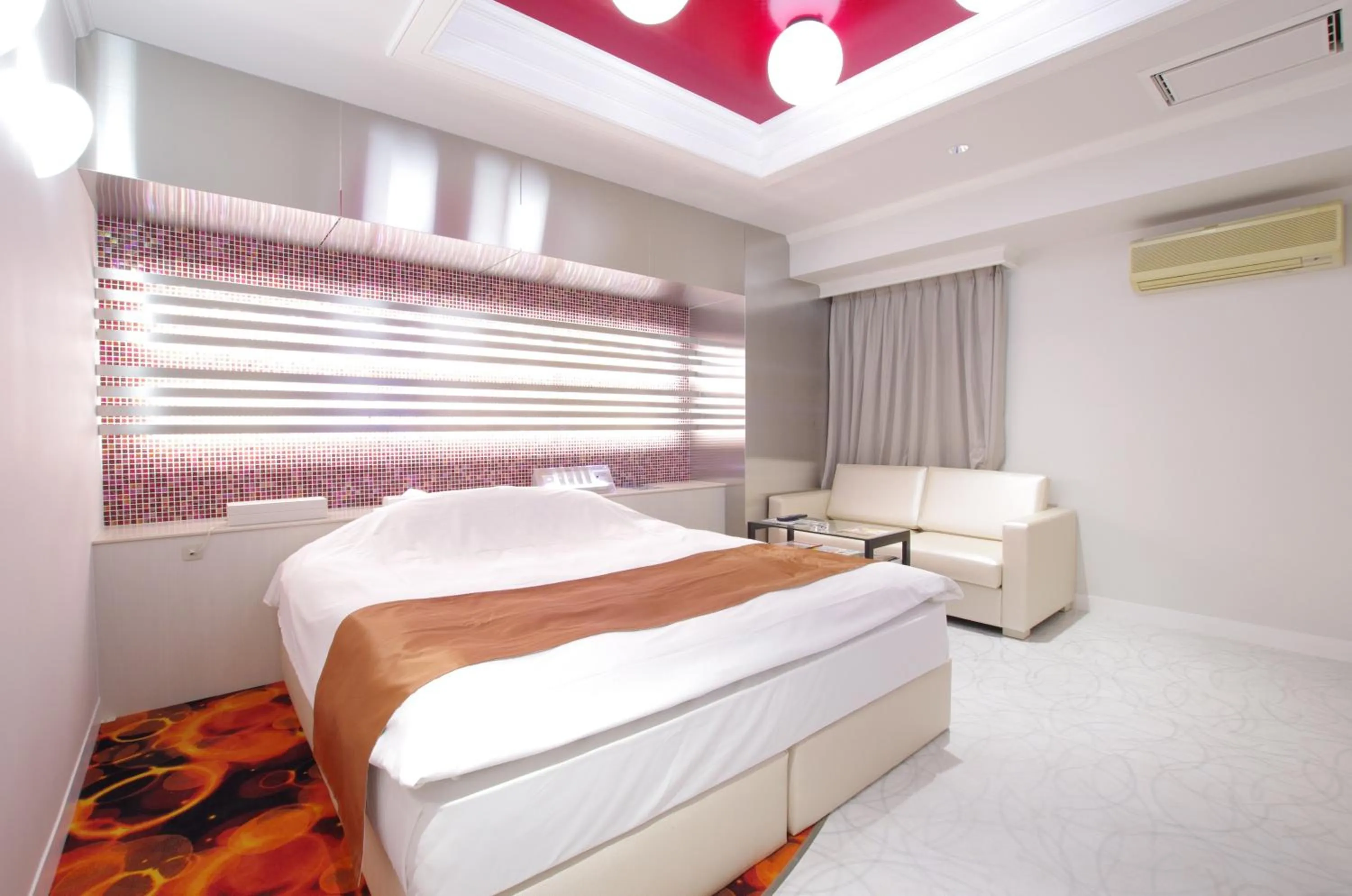 Photo of the whole room, Bed in BlueHotel sju(:)pri:m (Adult Only)