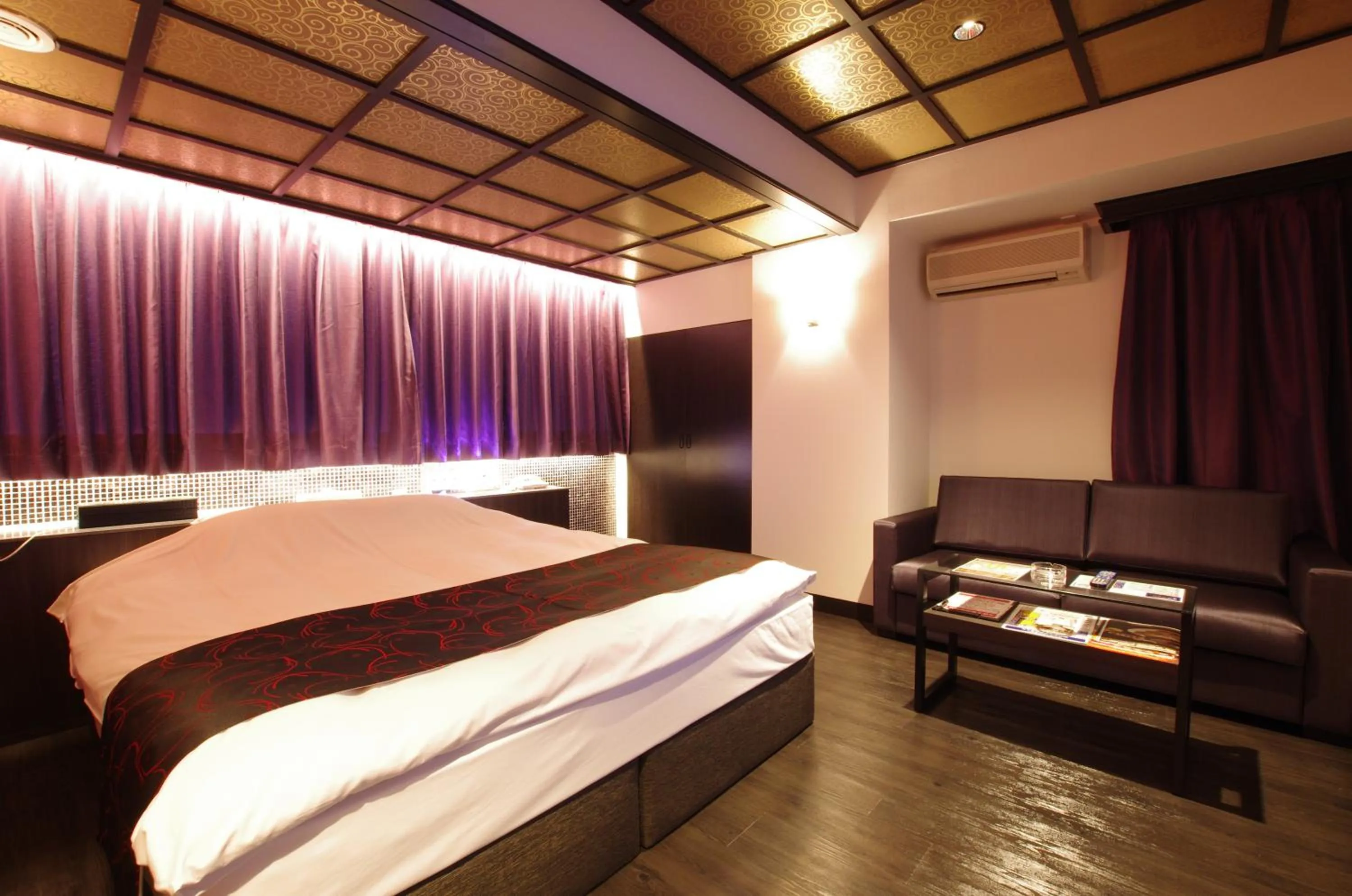 Photo of the whole room, Bed in BlueHotel sju(:)pri:m (Adult Only)