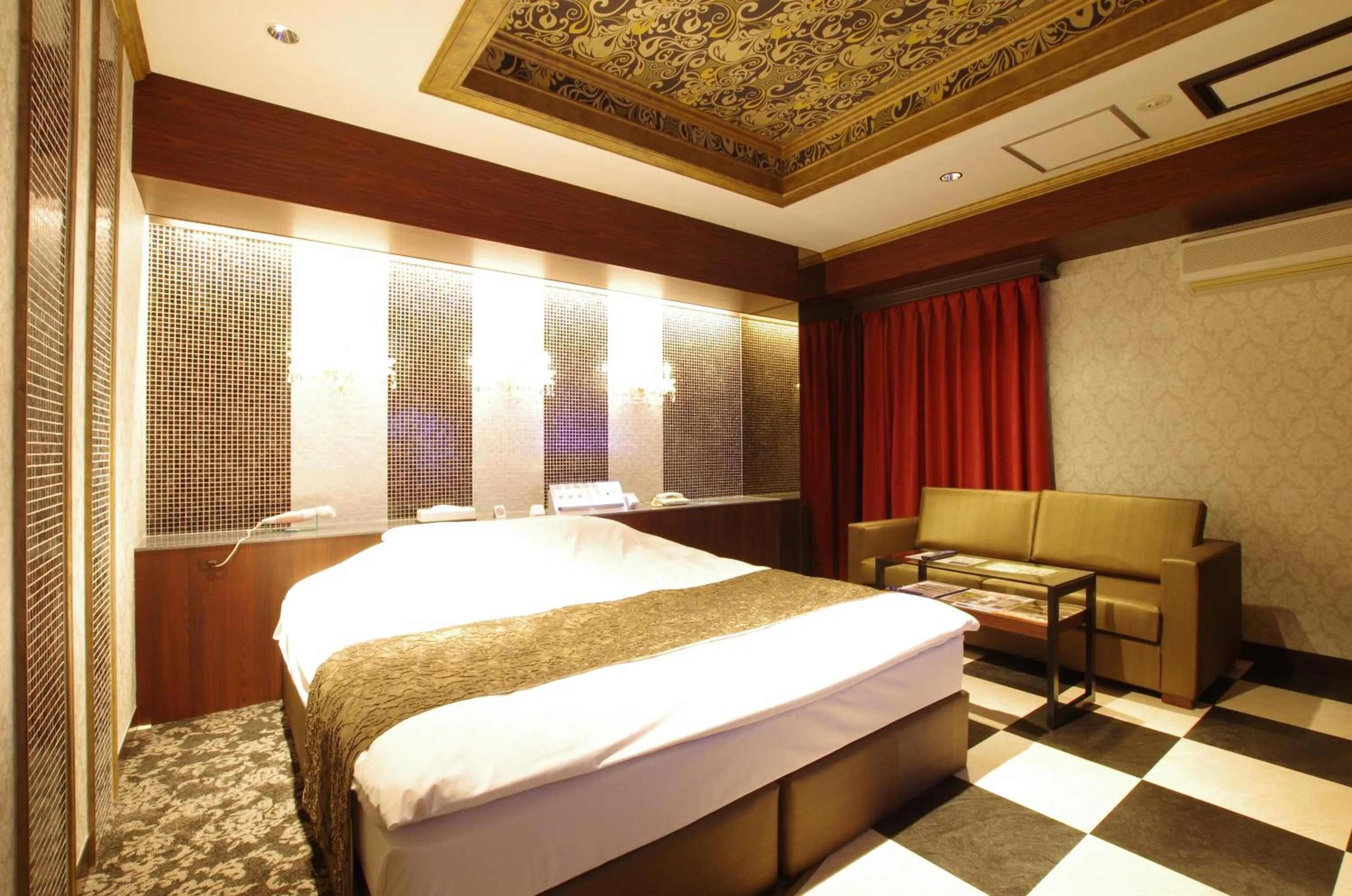 Photo of the whole room, Bed in BlueHotel sju(:)pri:m (Adult Only)