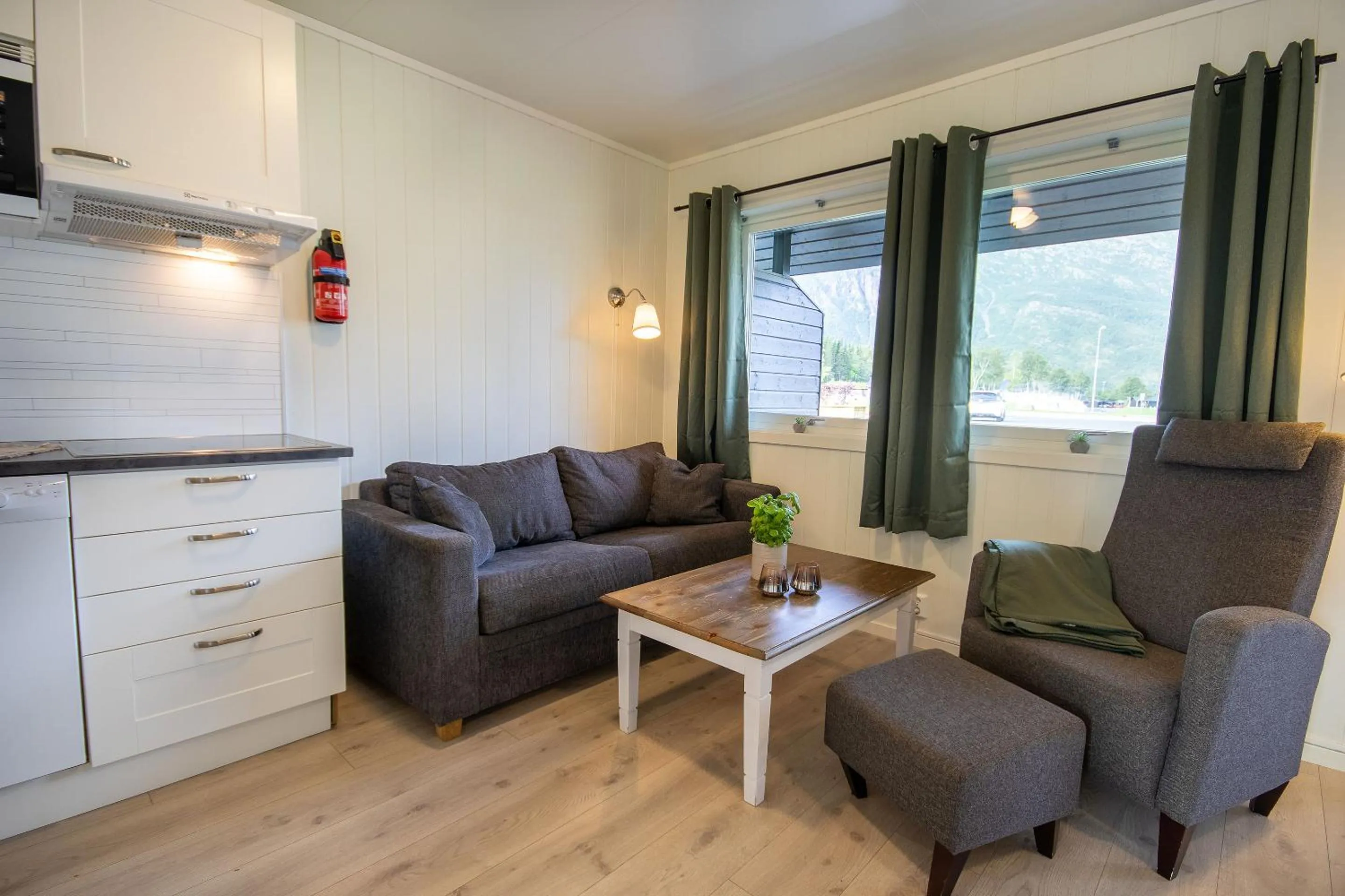 Living room in Topcamp Mosjøen - Helgeland